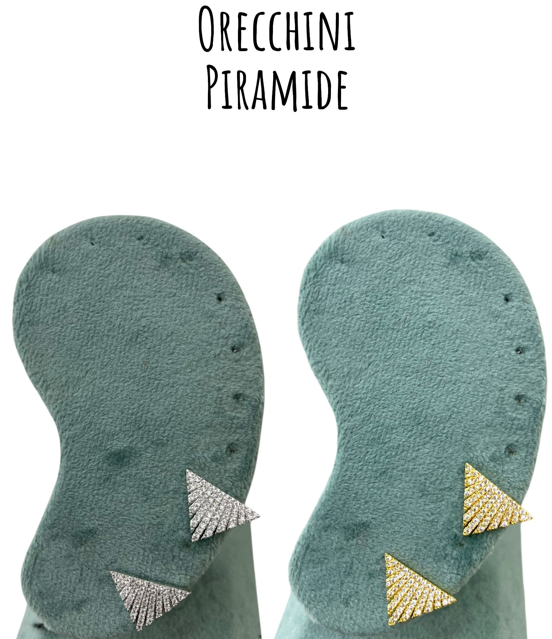 Orecchini piramide