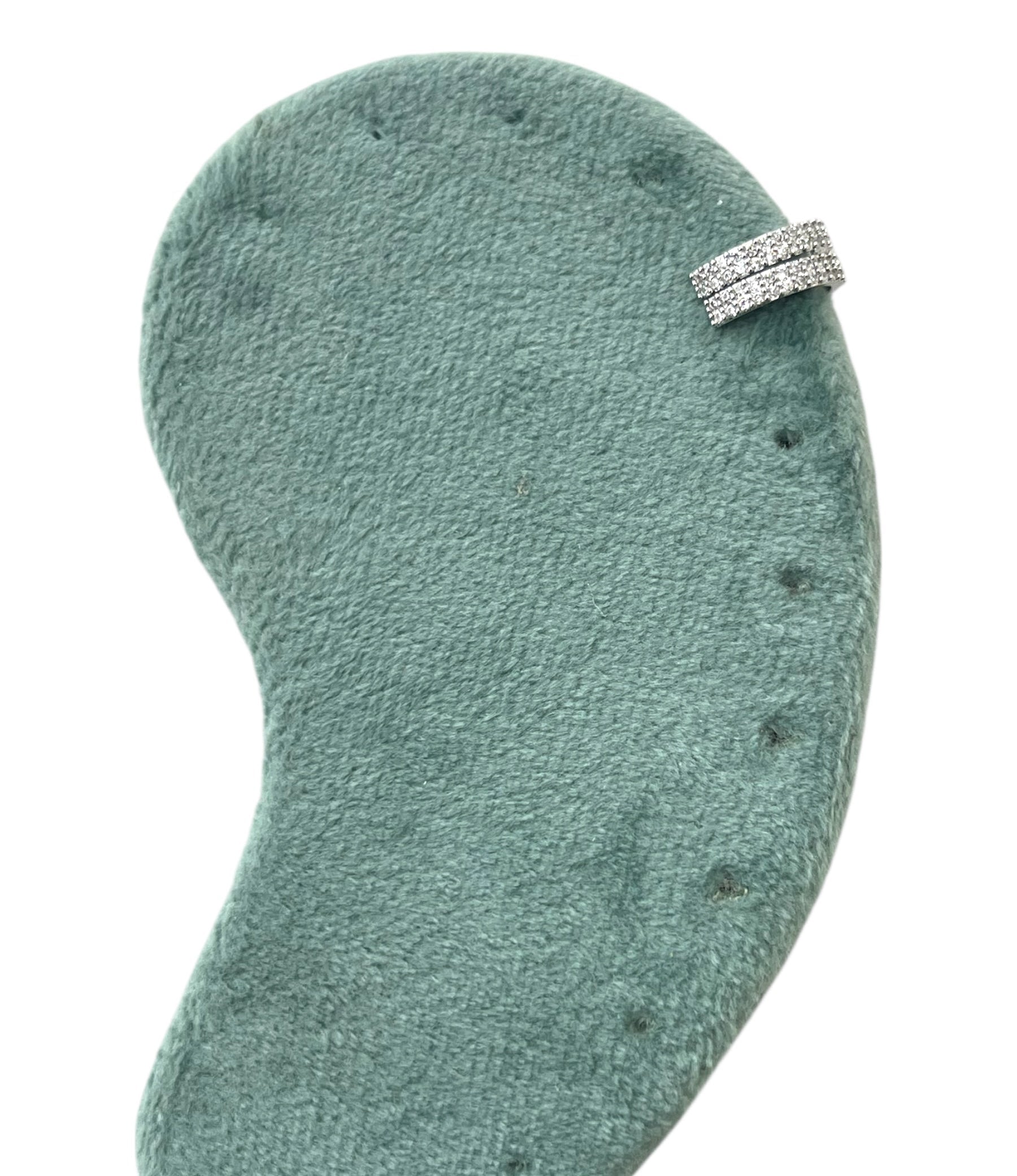 Earcuff doppio cristallo