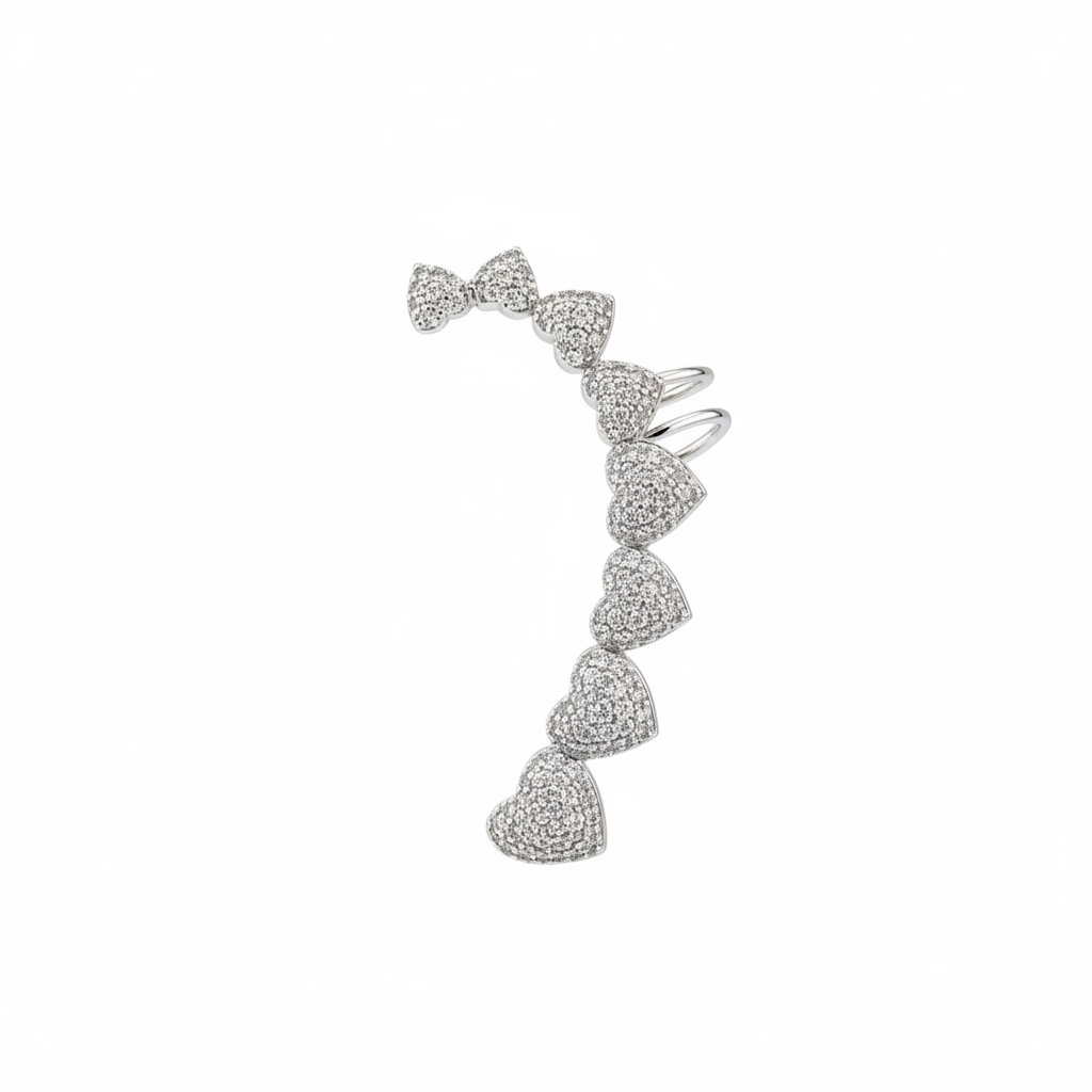 Earcuff Luce Di cuore