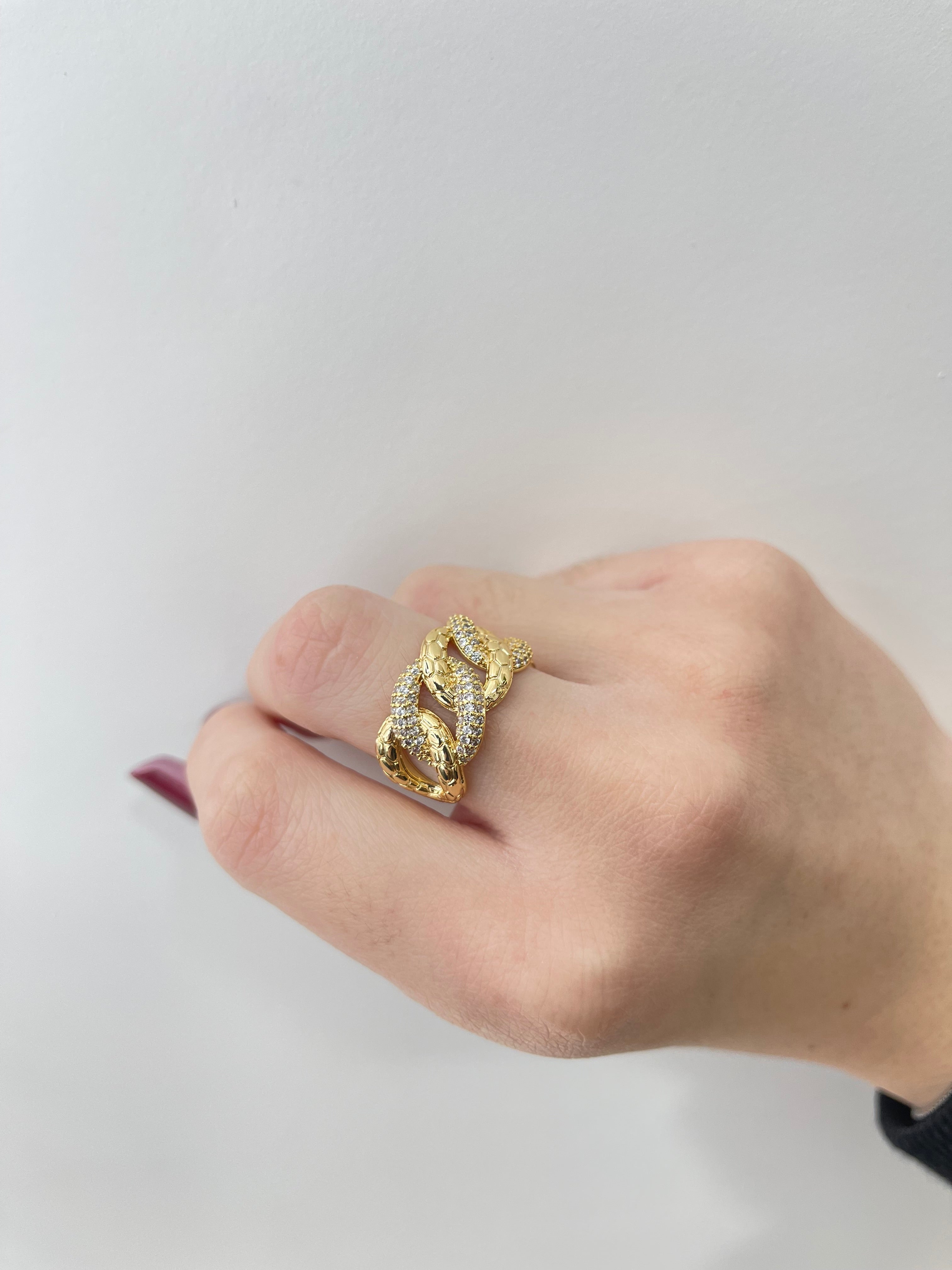 Anello incrocio perfetto