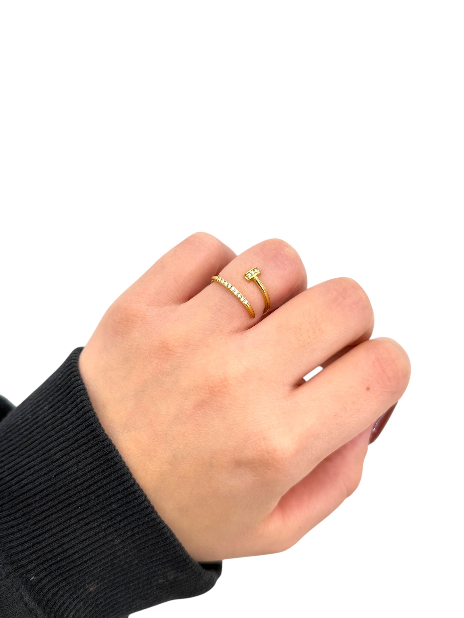 Anello punta double