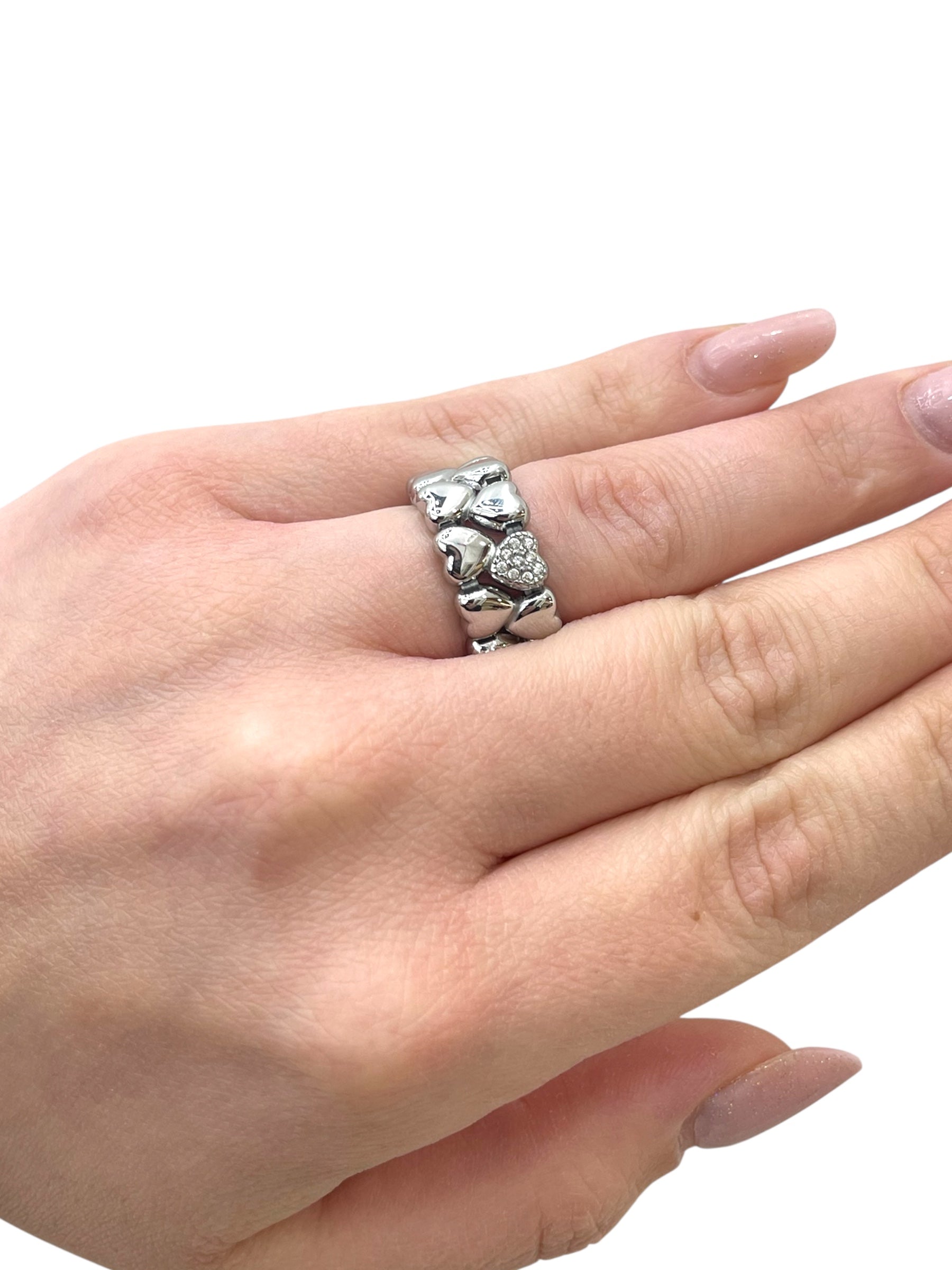 Anello fascione cuore