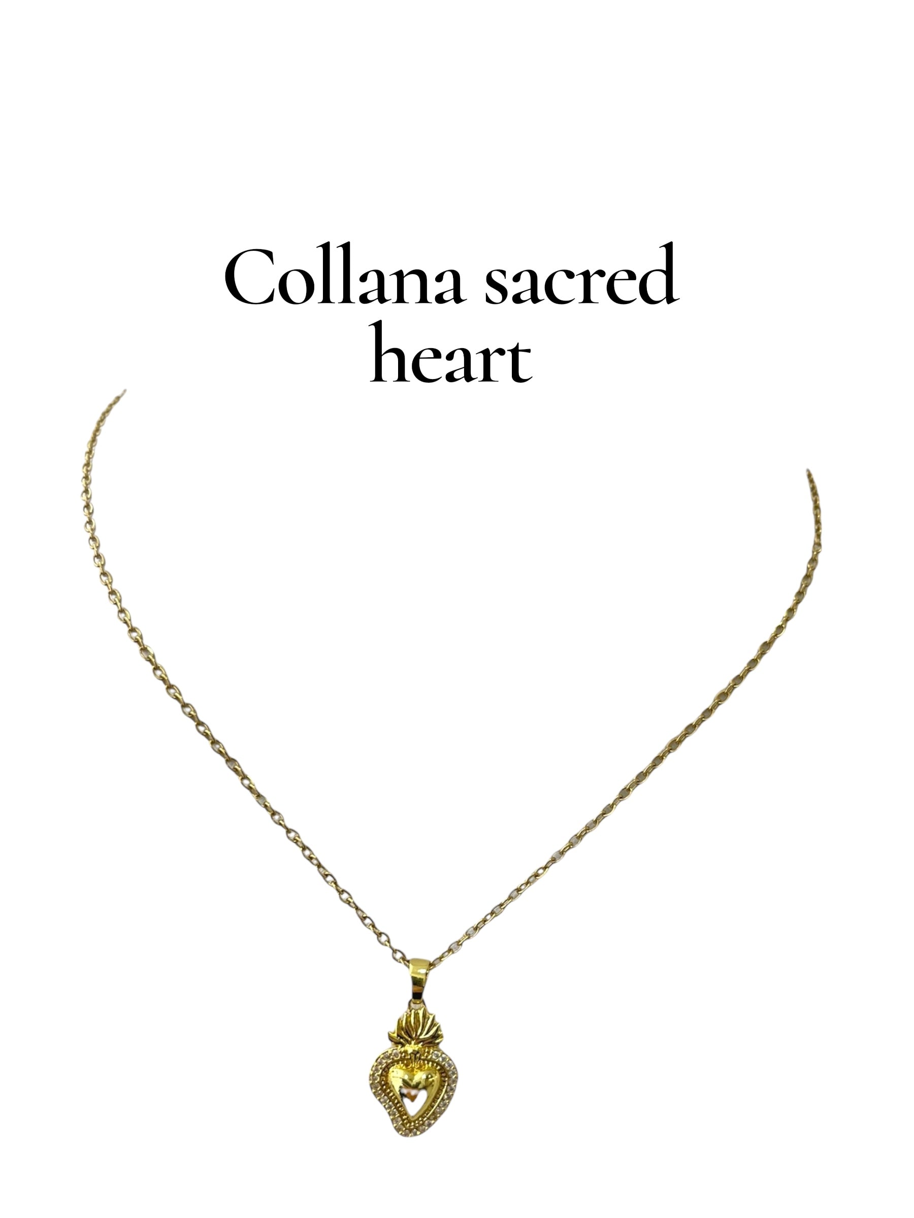 Collana sacred heart