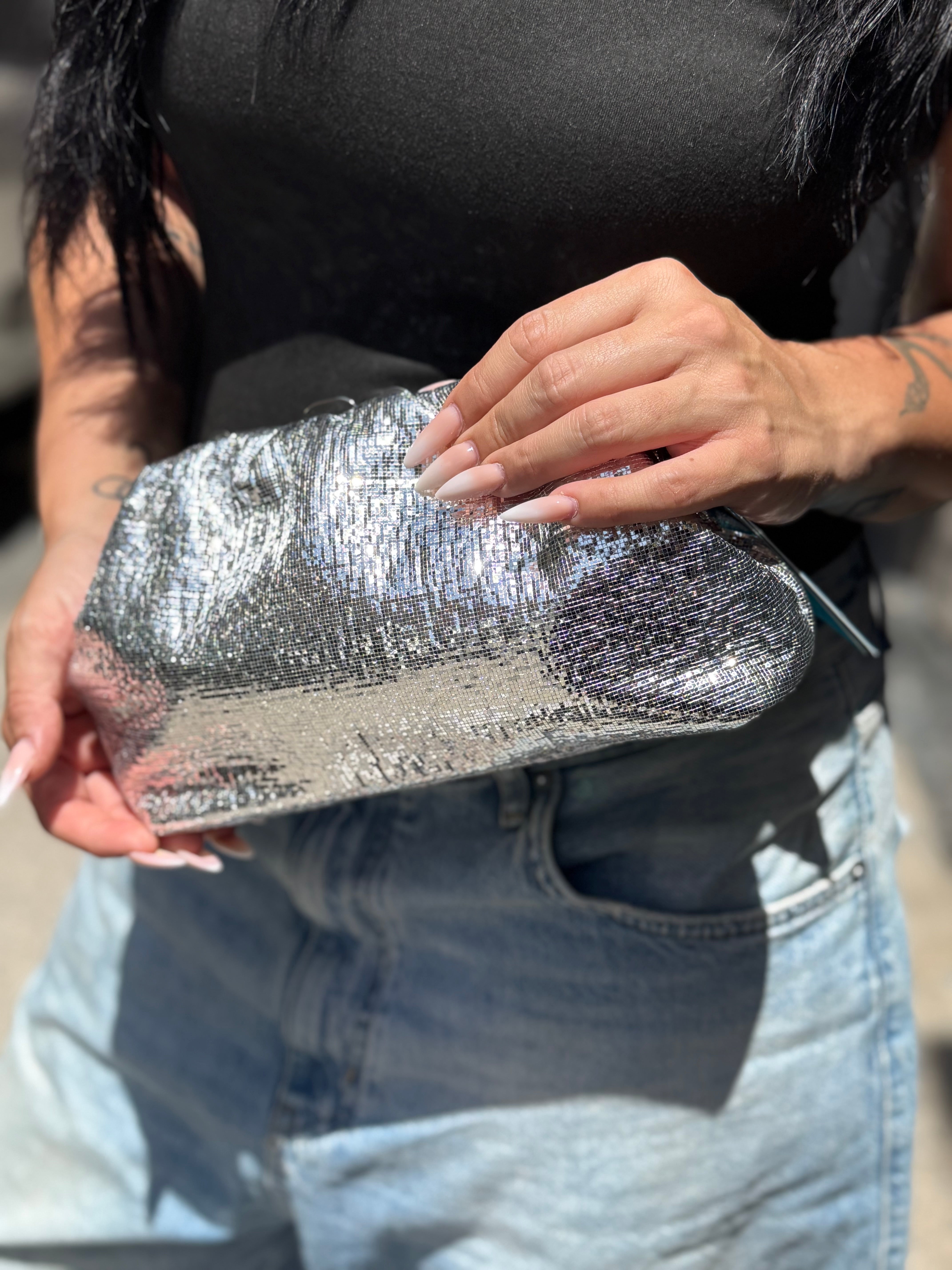 pochette labellé satinata