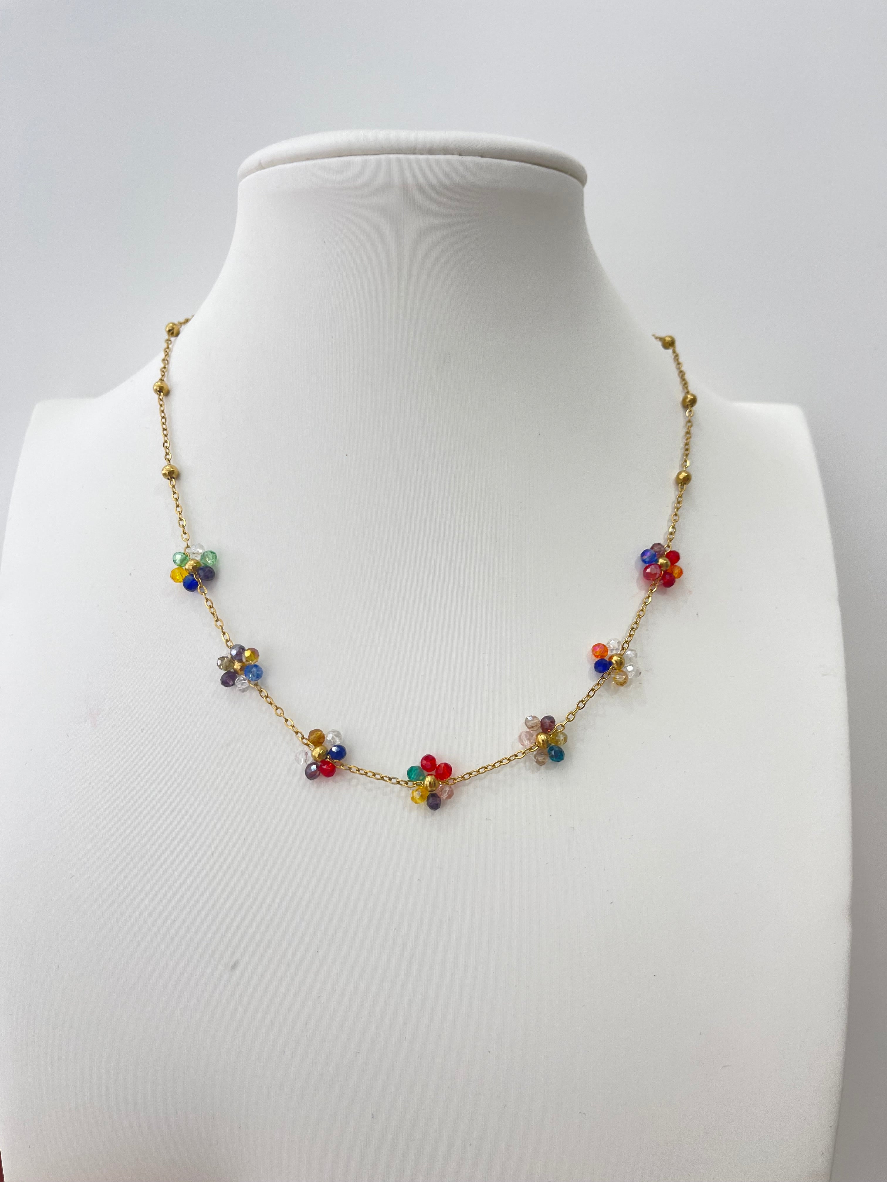 Collana fiorita