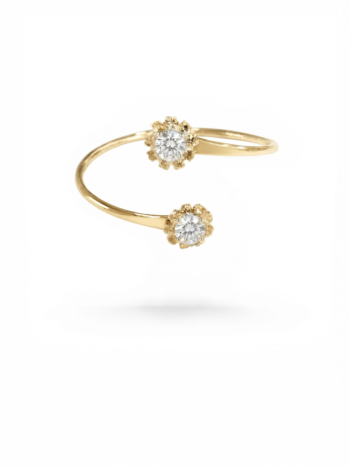Bracciale duetto floreale