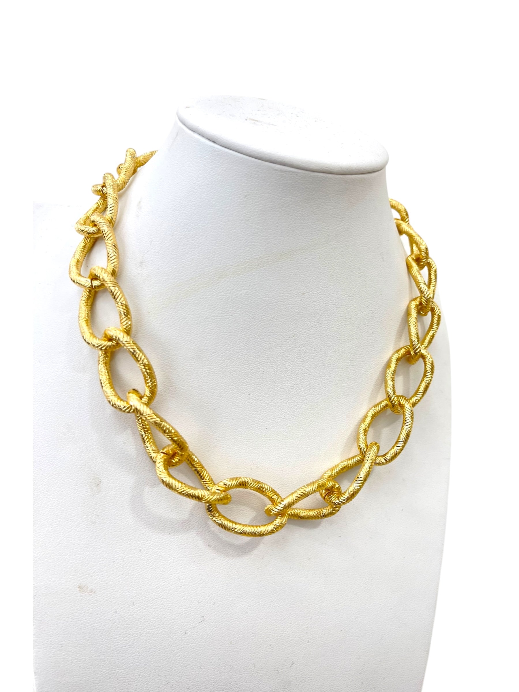 Collana catena intreccio