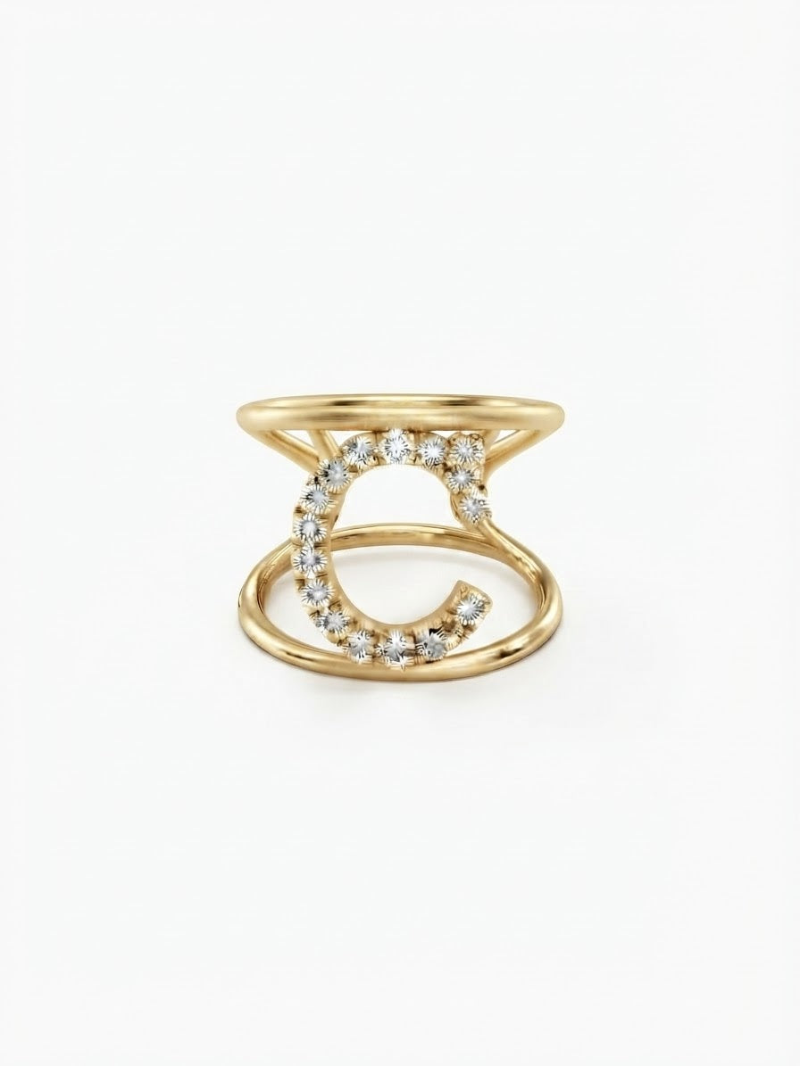 Anello scegli l’iniziale
