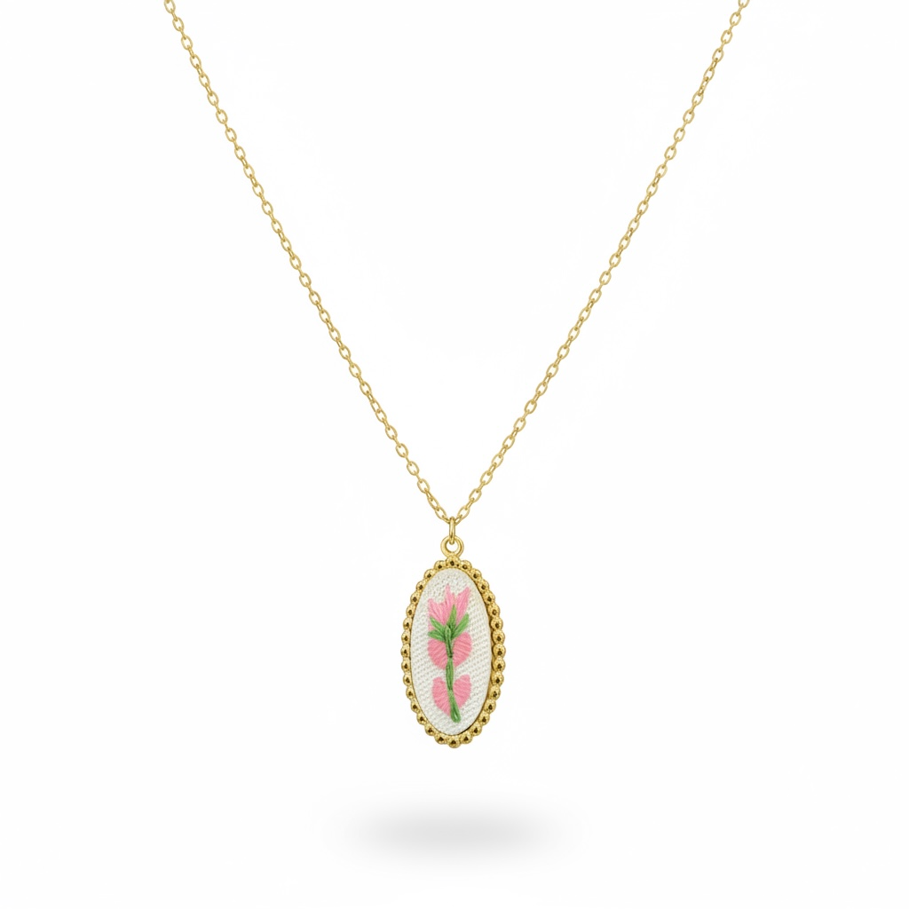 Collana Kandy Ricamo