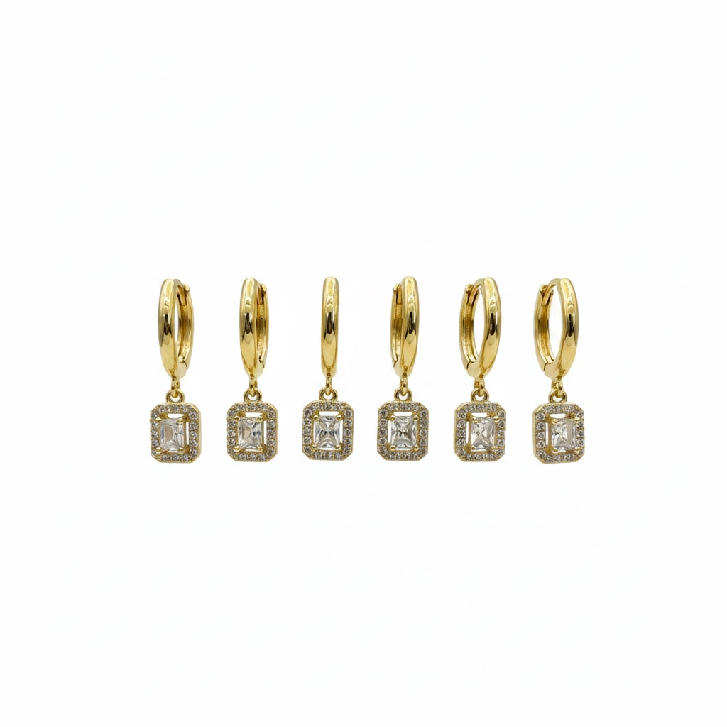 Set quadré pendenti