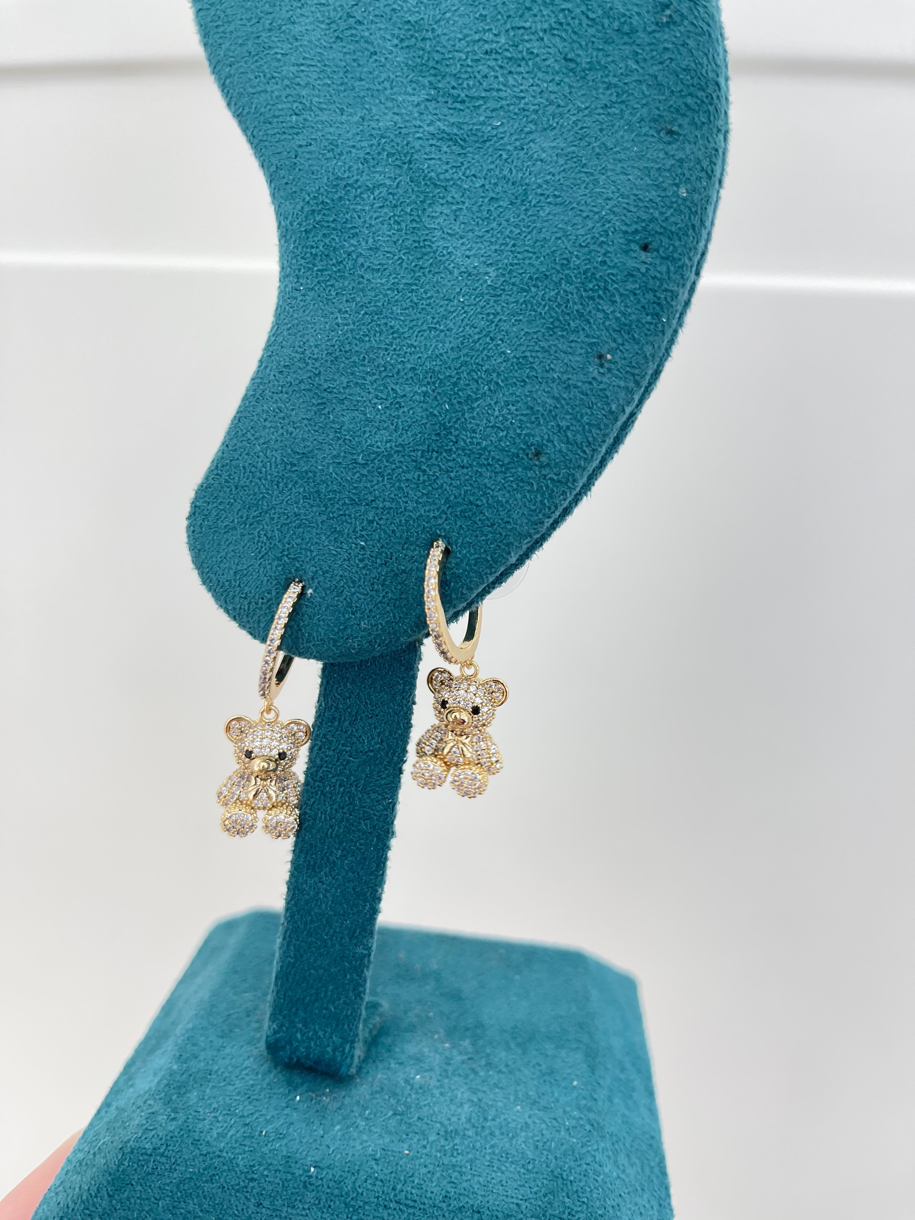 Orecchini modello cerchi teddy