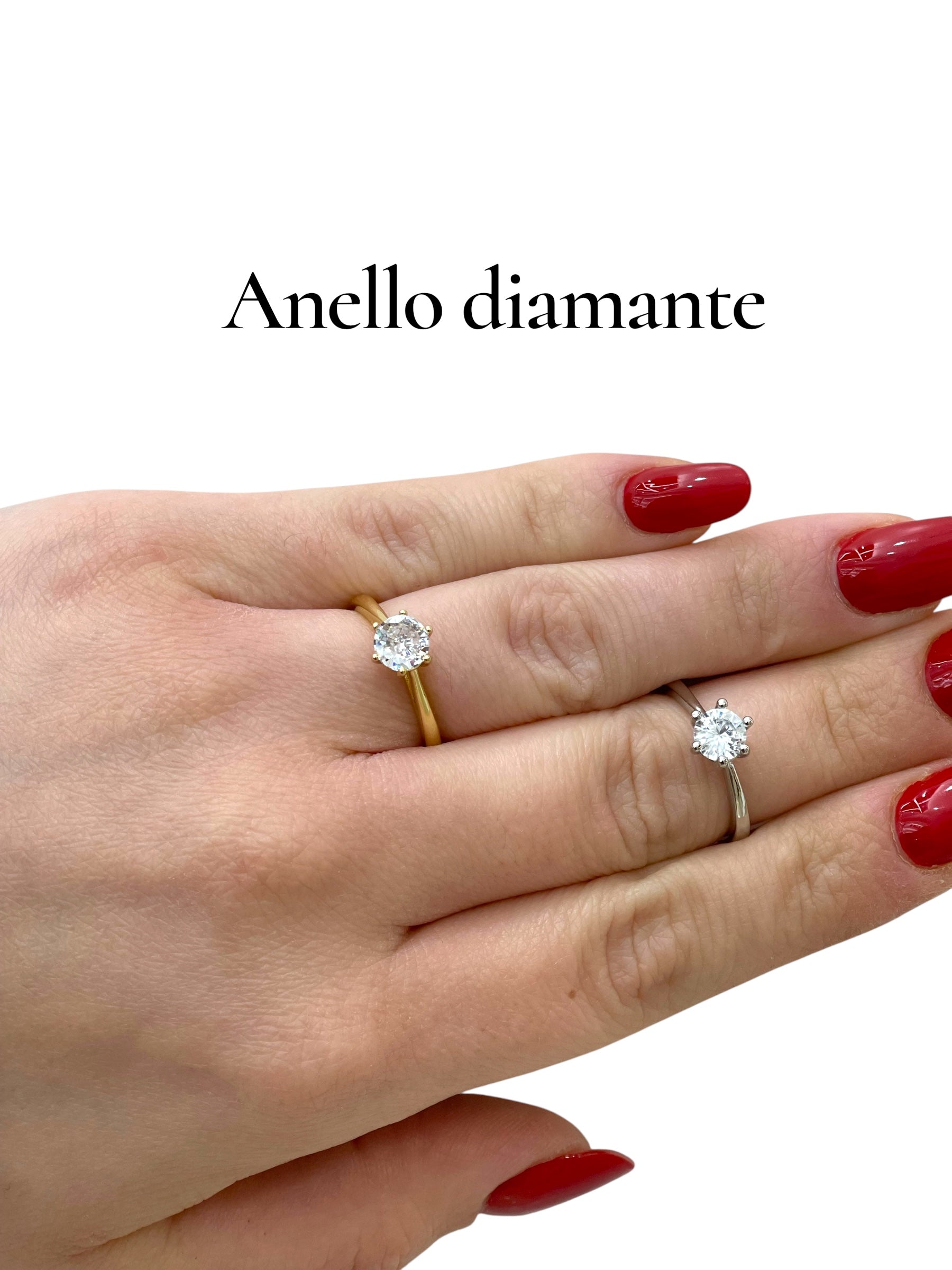 Anello diamante
