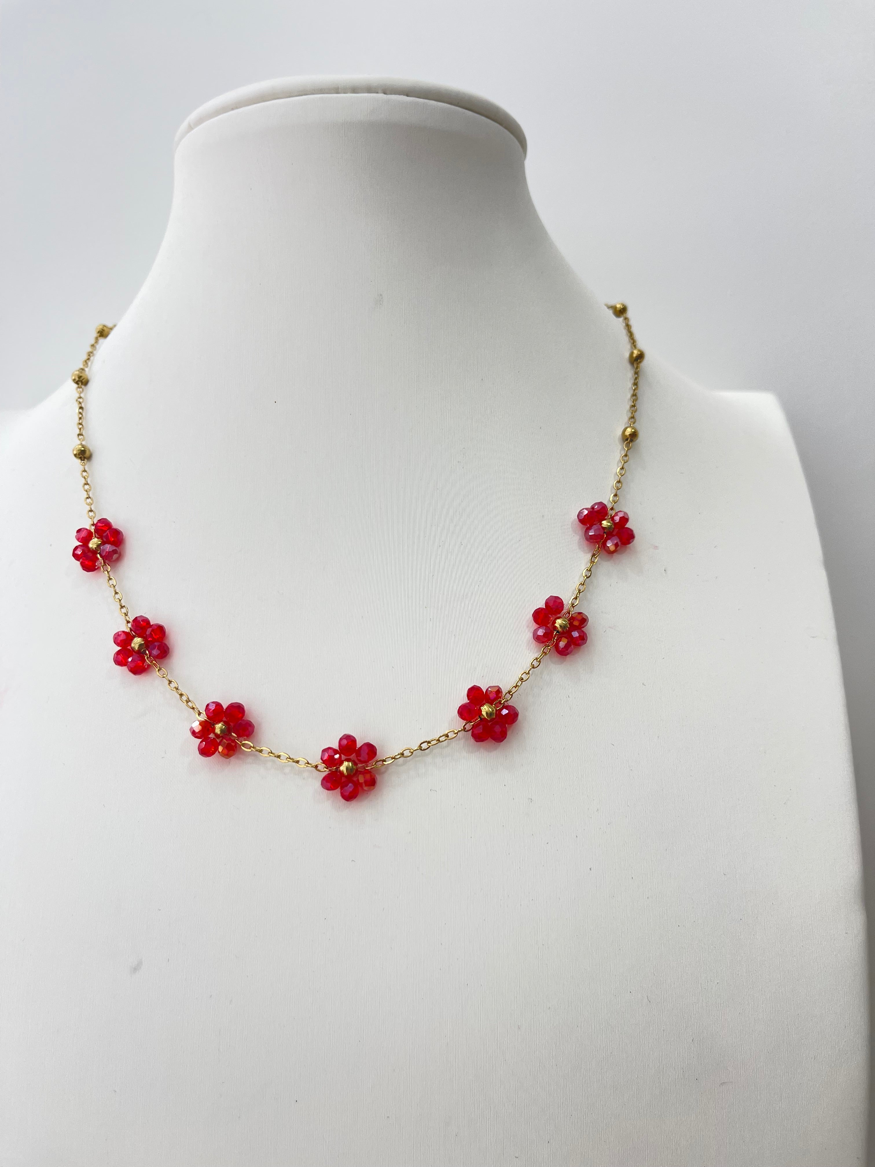 Collana fiorita