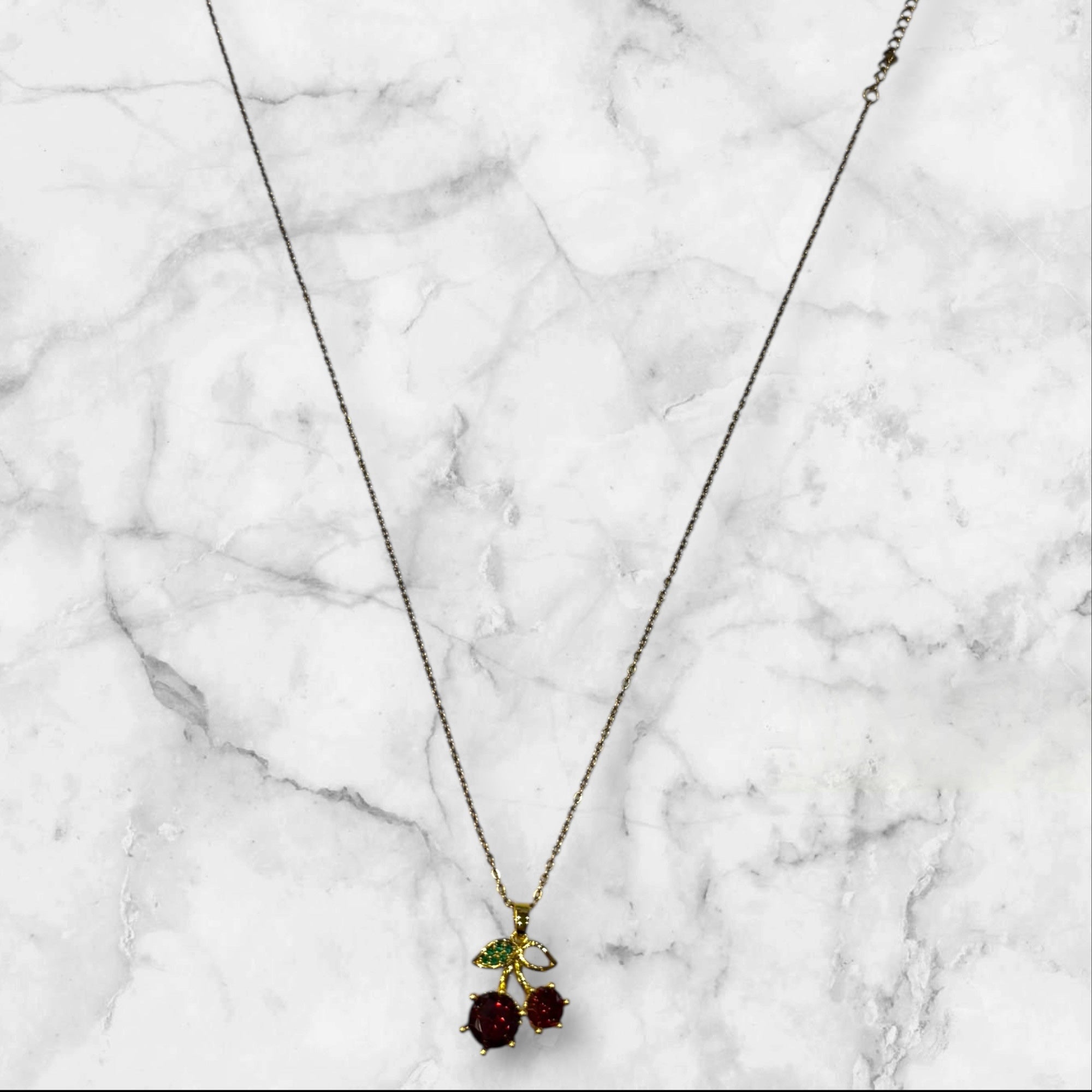 Collana cristal cherry