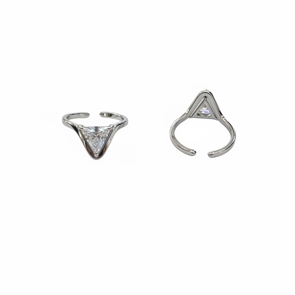 Anello triangle inox