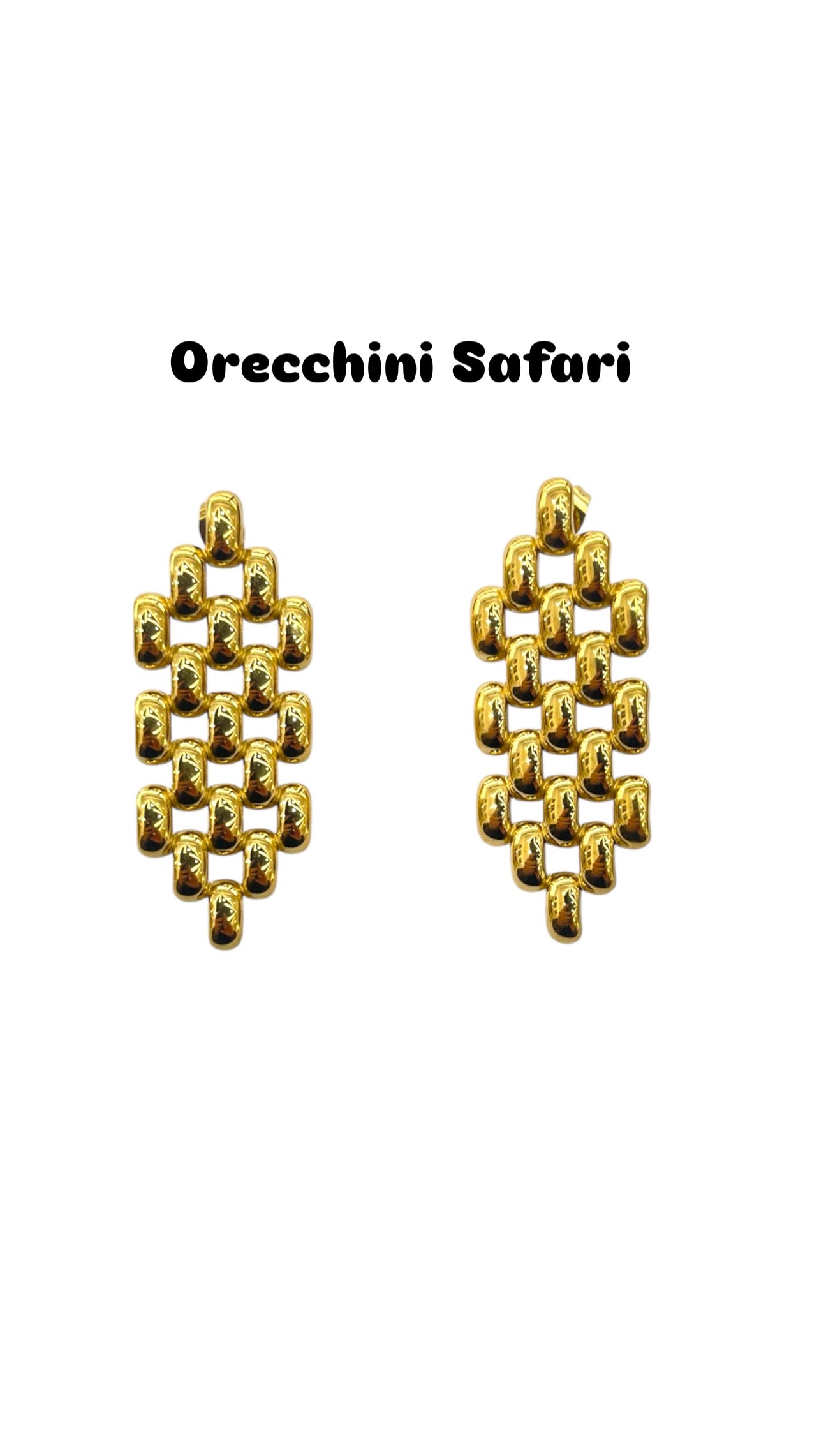 Orecchini Safari