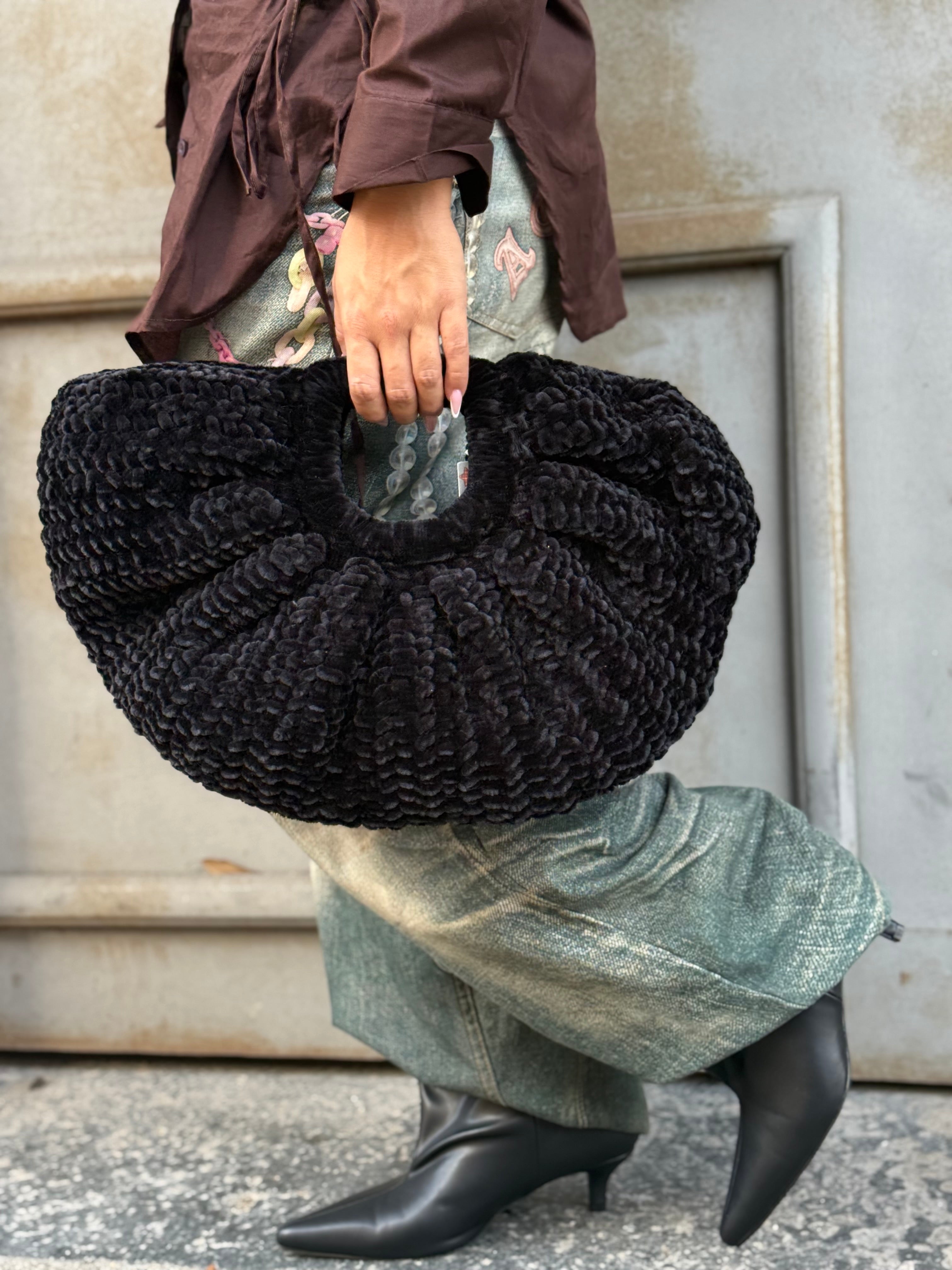 Borsa intreccio oversize