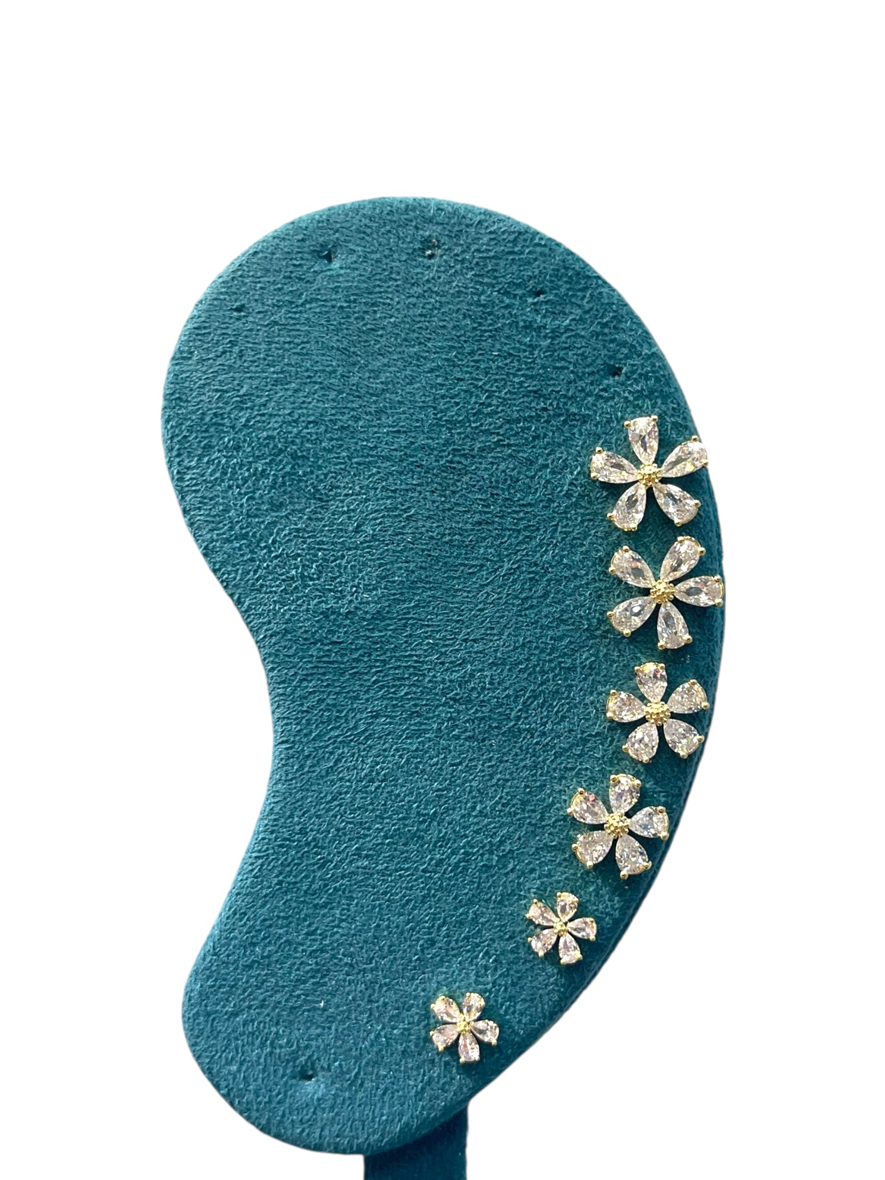 Set fioretto cristallo