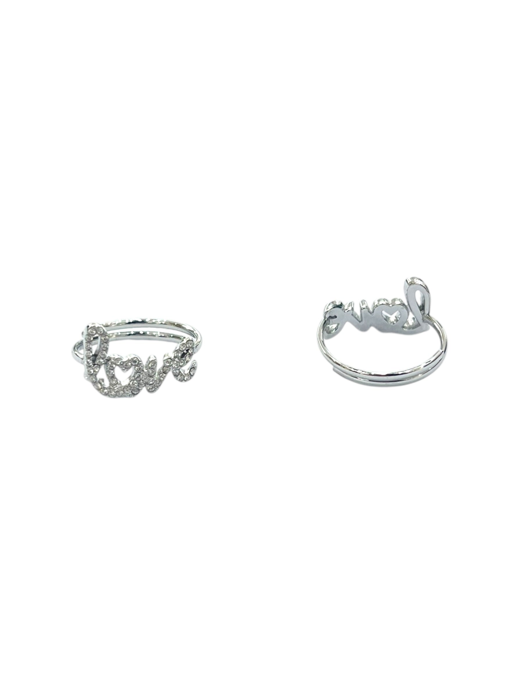 Anello Love inox