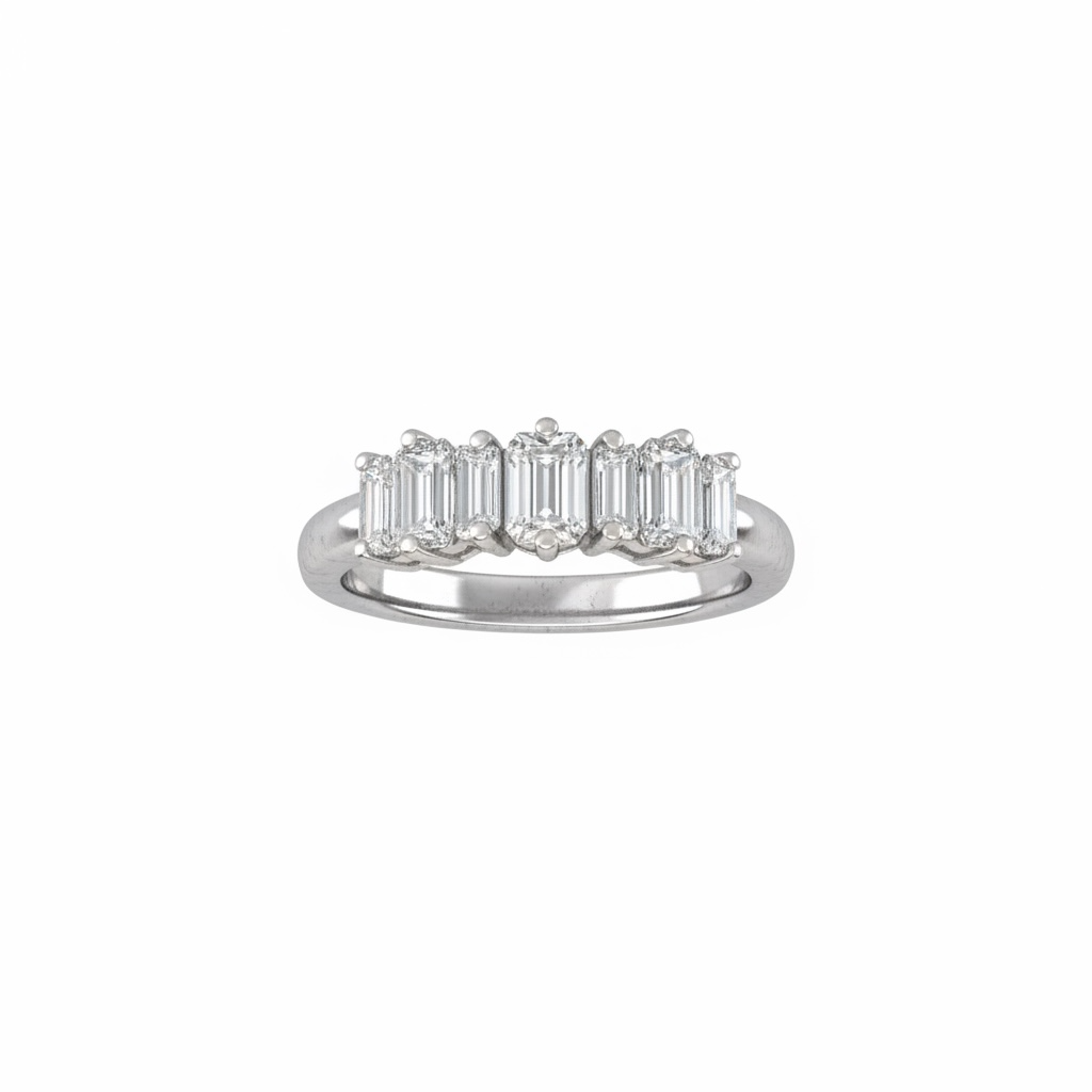 Anello baguette