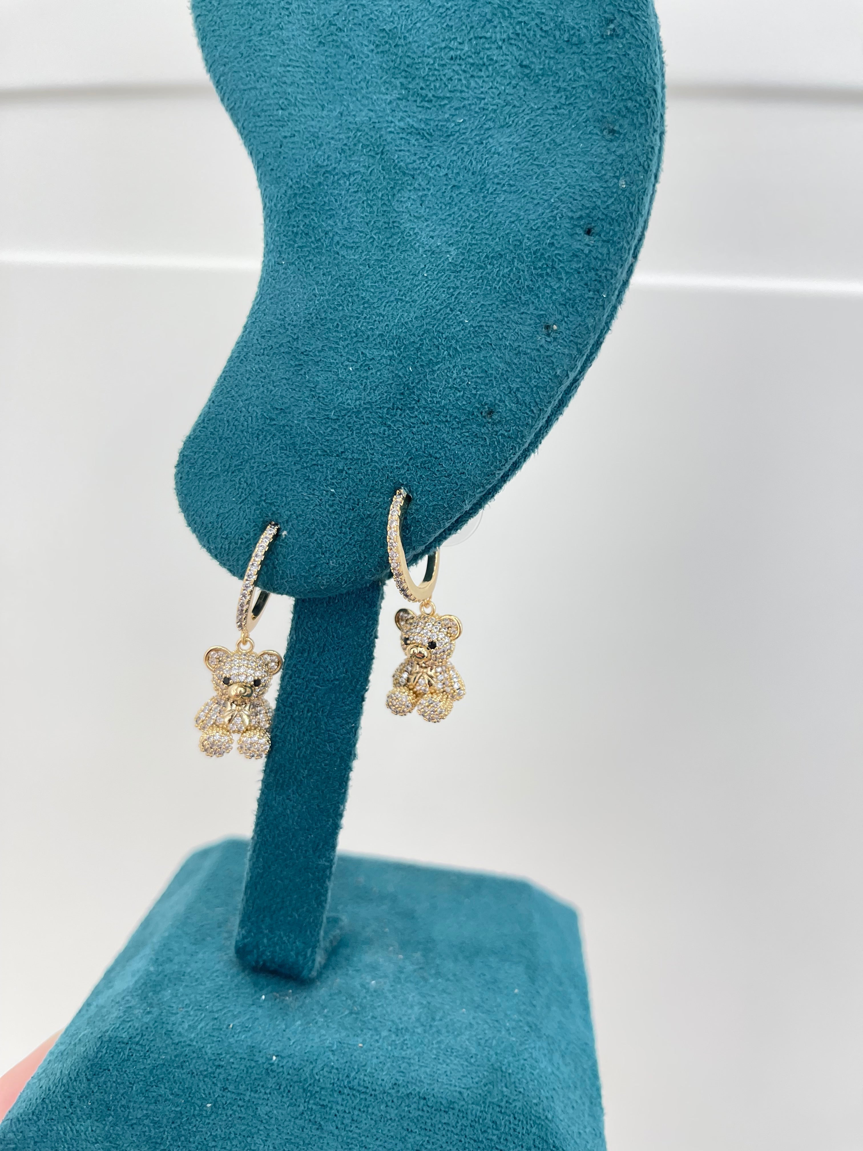 Orecchini modello cerchi teddy