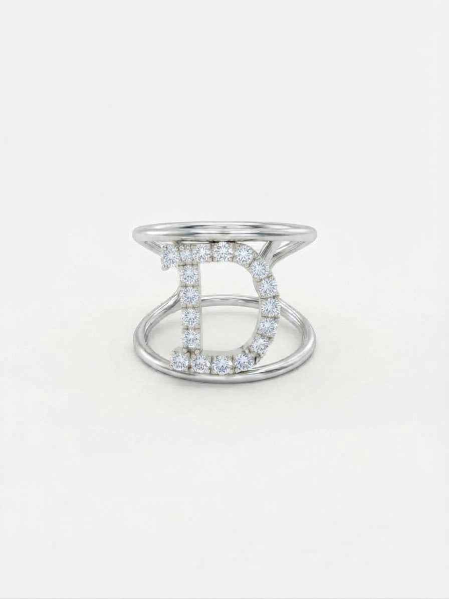 Anello scegli l’iniziale