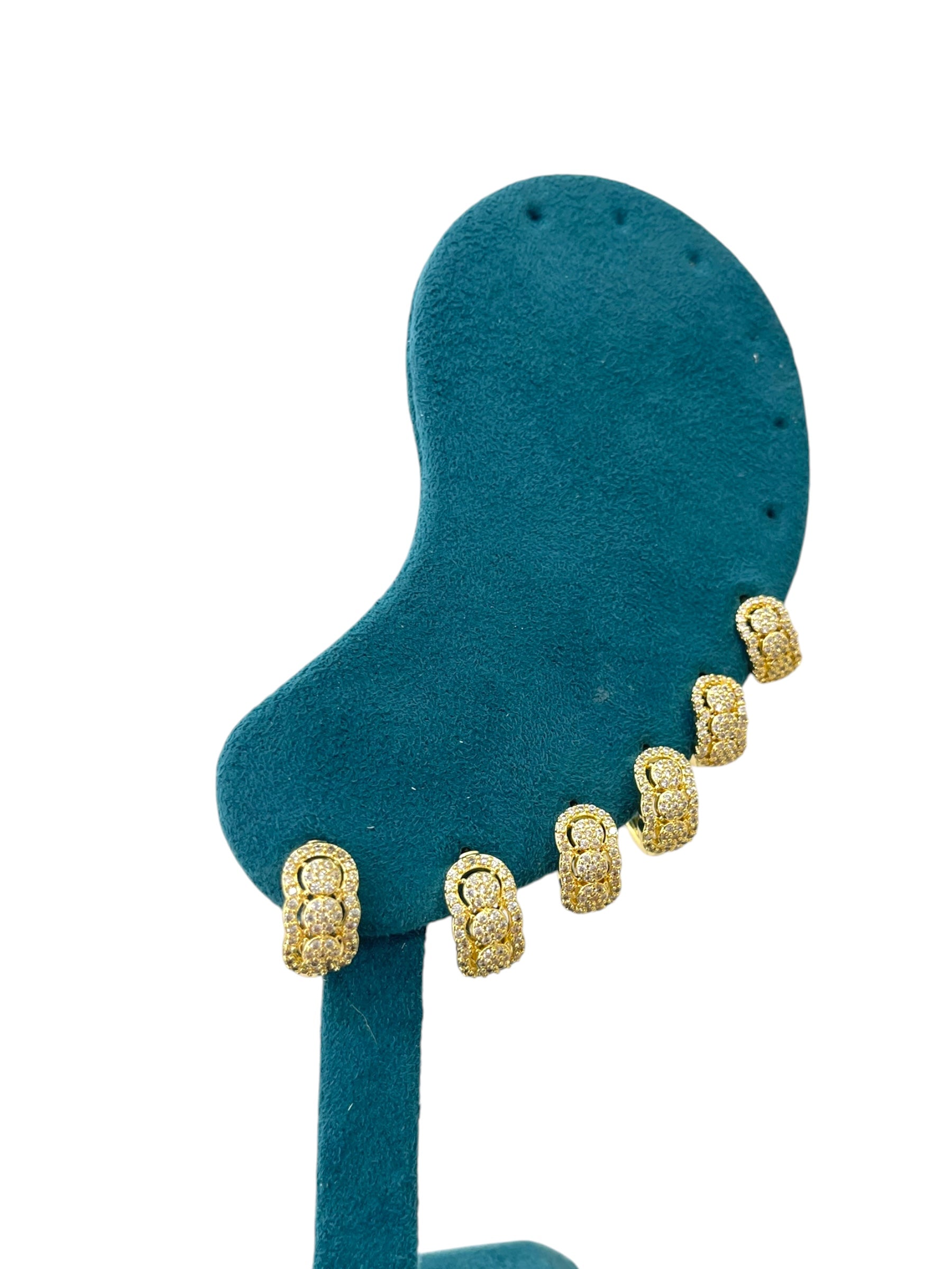 Set cerchi bomb strass