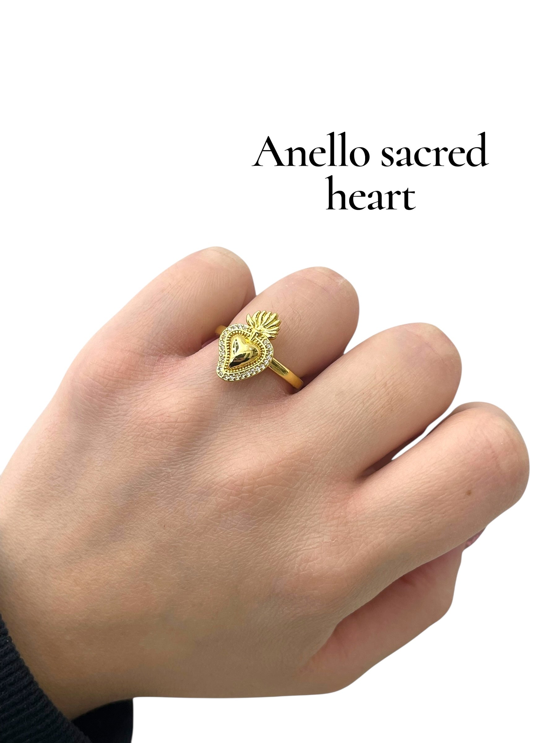 Anello sacred heart