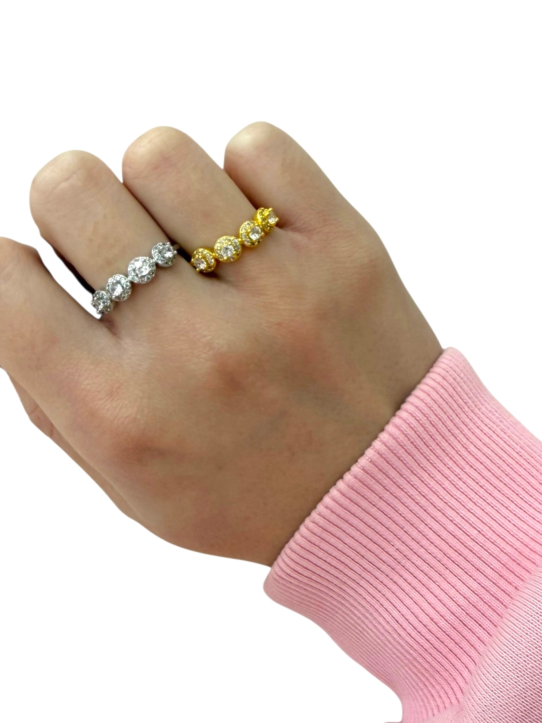 Anello veretta ovali