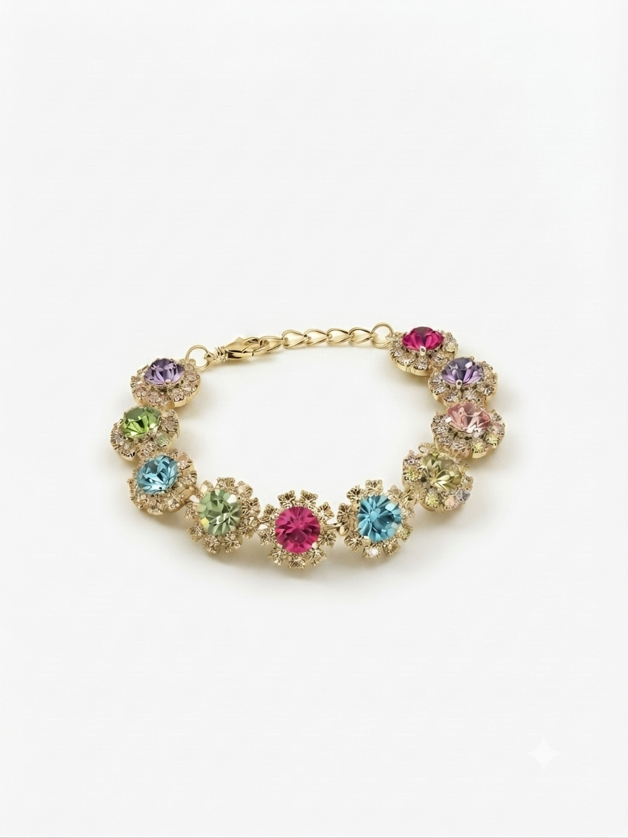 Bracciale fiorellini