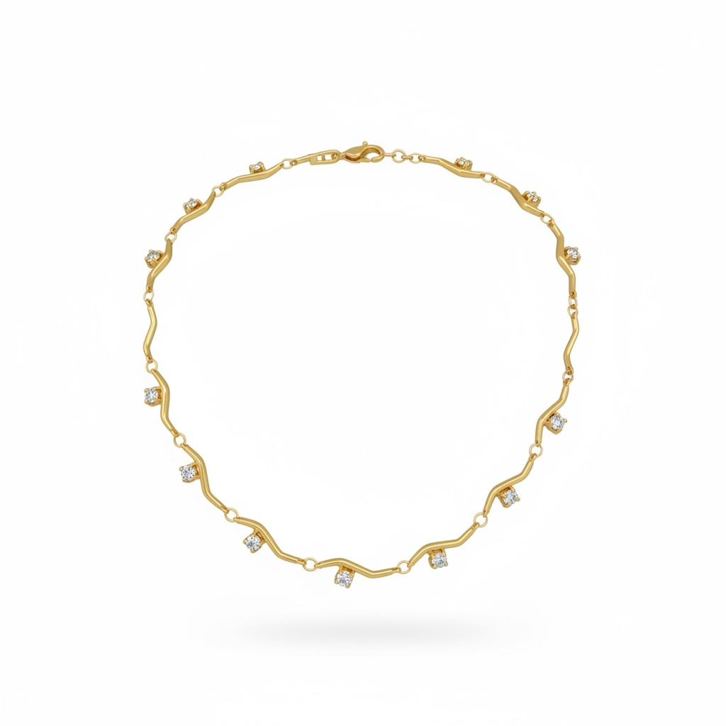 Collana Cristal Ovale