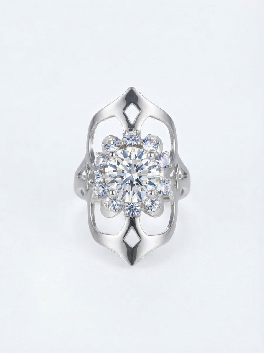 Anello Corallo Fiorellini