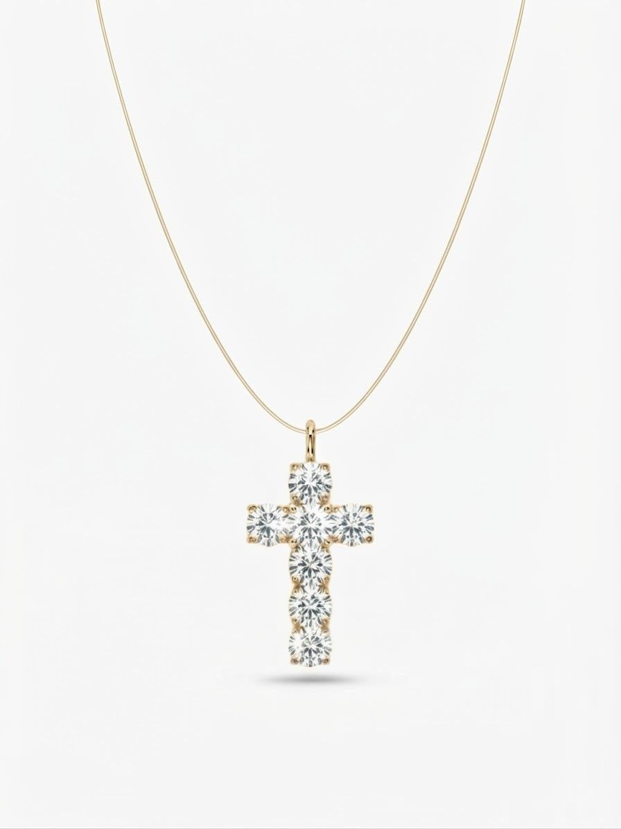 Choker invisibol cross