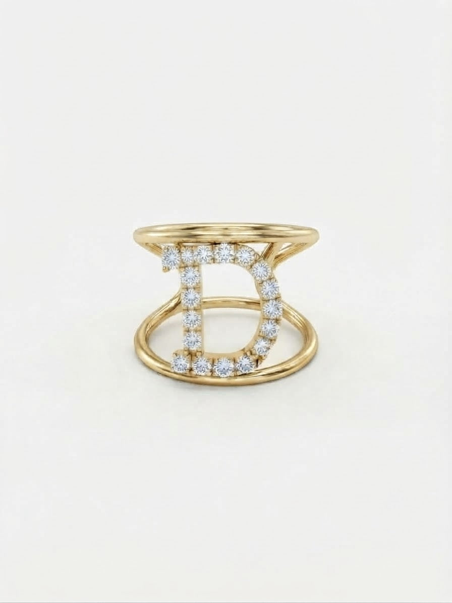 Anello scegli l’iniziale