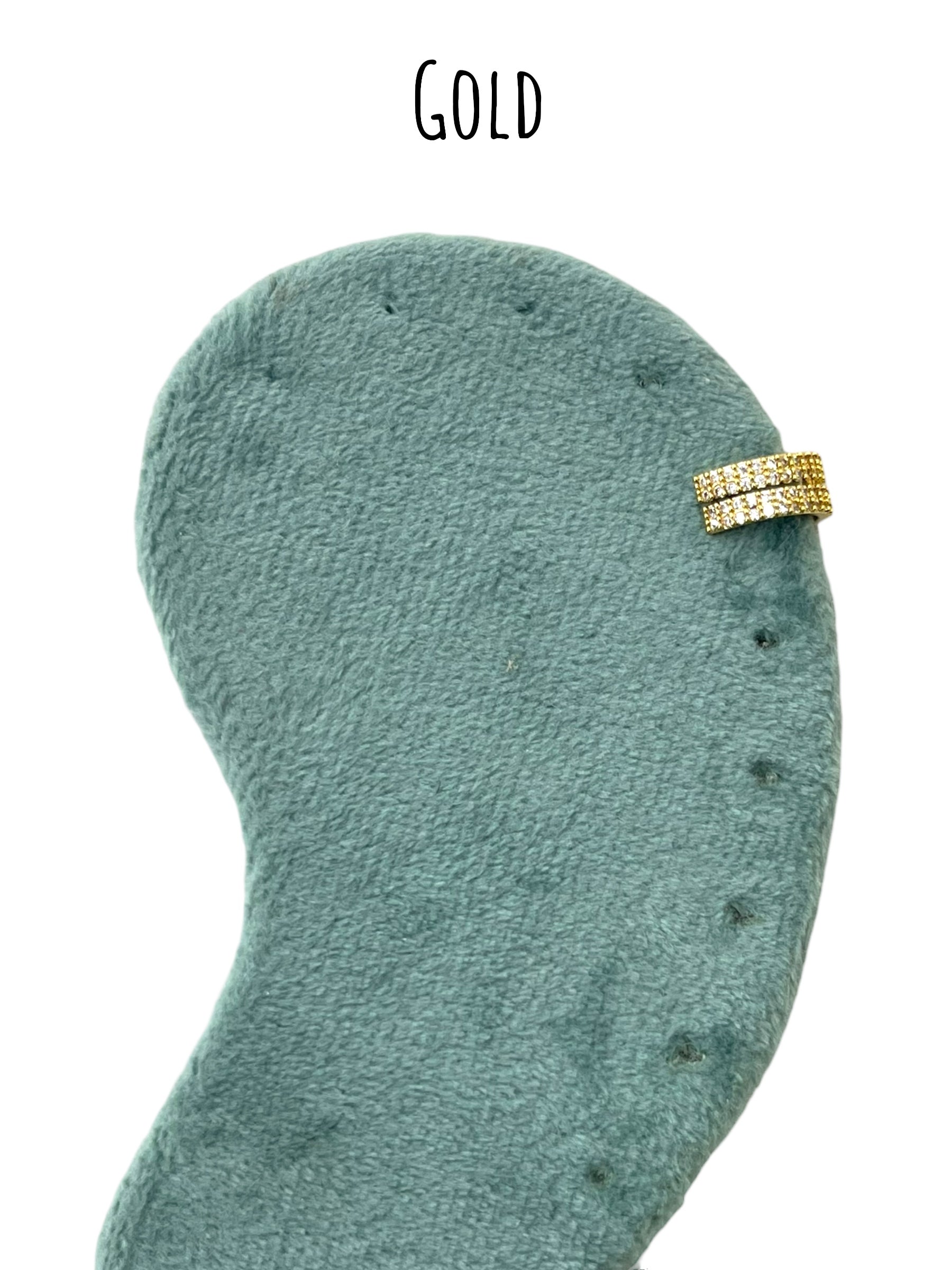 Earcuff doppio cristallo