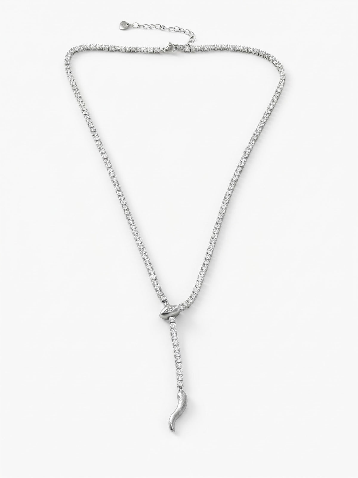 collana corno diamante