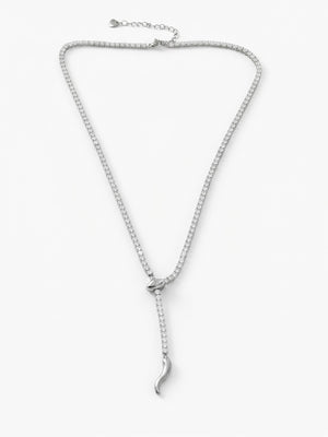 collana corno diamante
