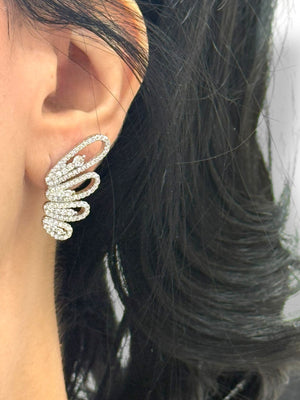 Orecchino half butterfly