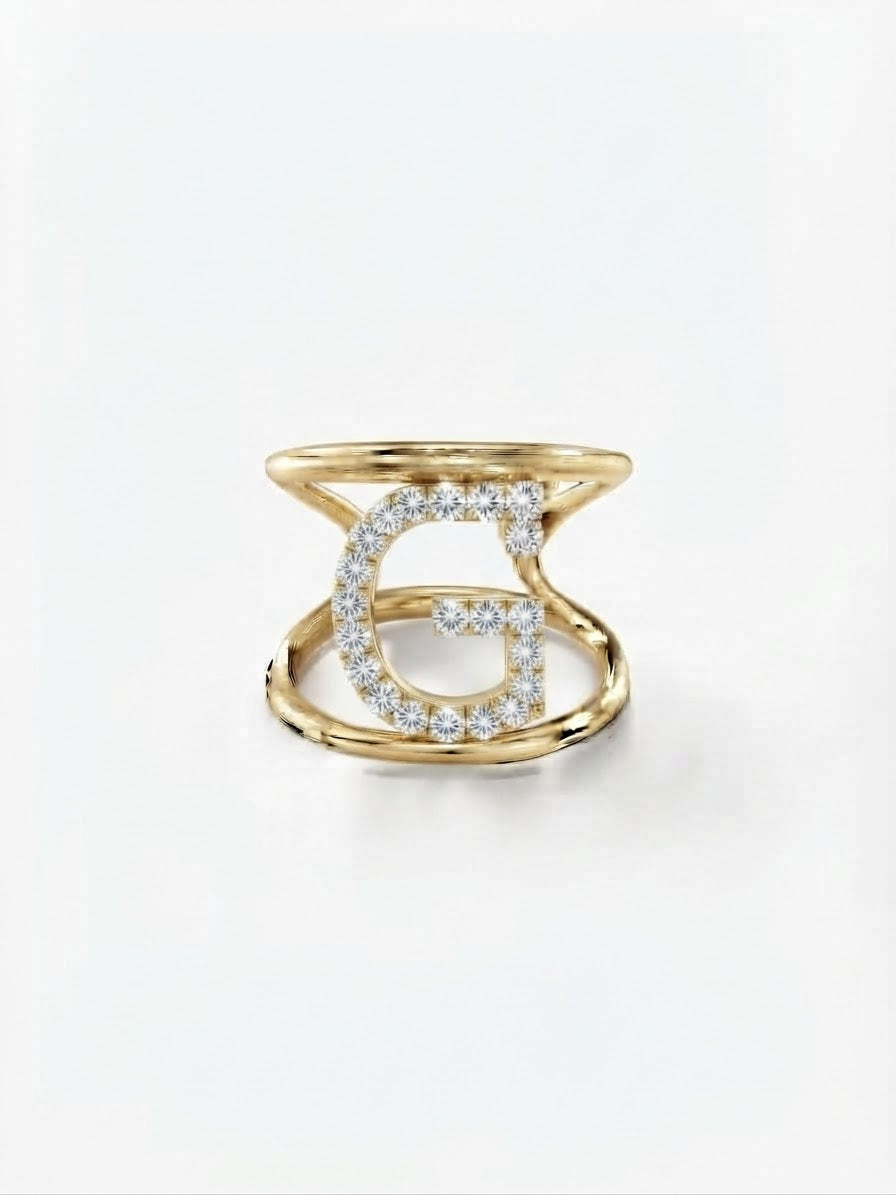 Anello scegli l’iniziale