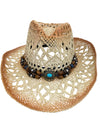 Cappello cowboy blue detail