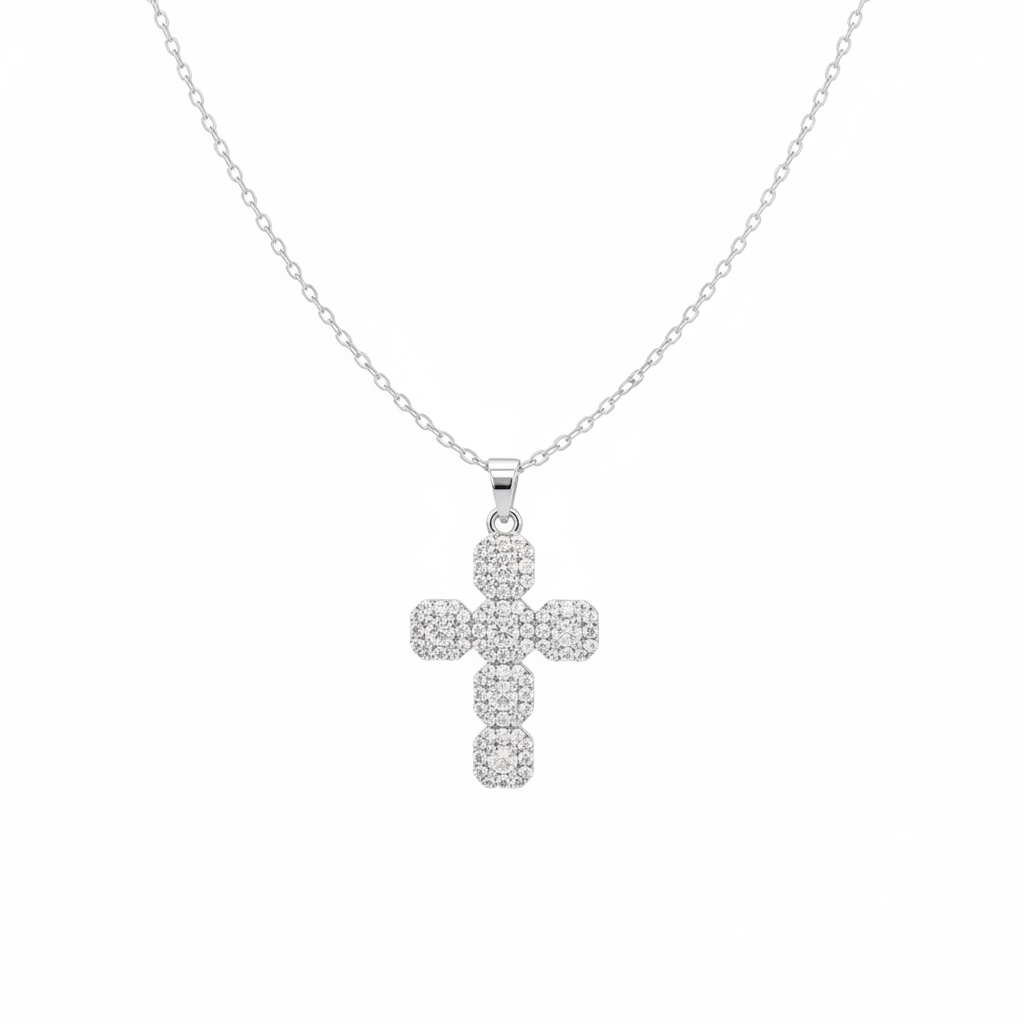 Collana croce splendi