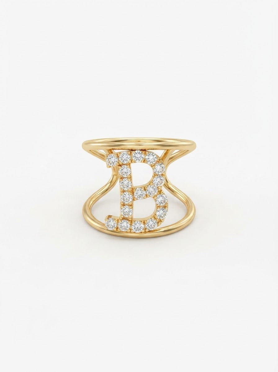 Anello scegli l’iniziale