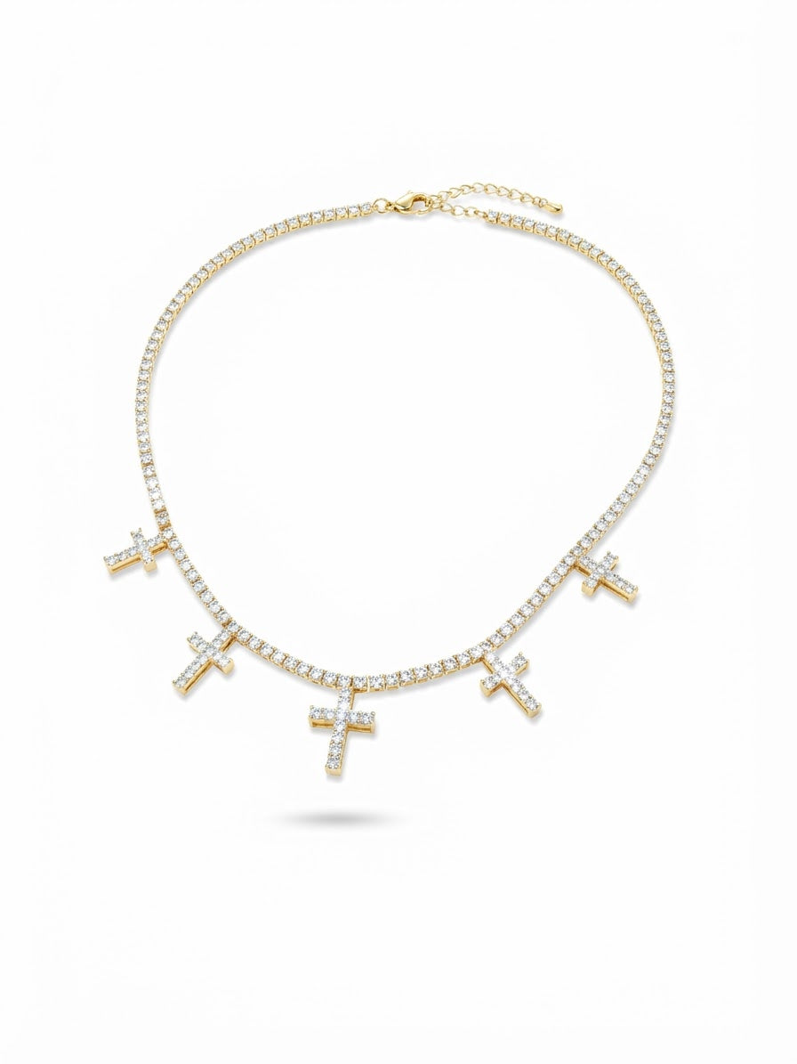 Girocollo Multi Cross