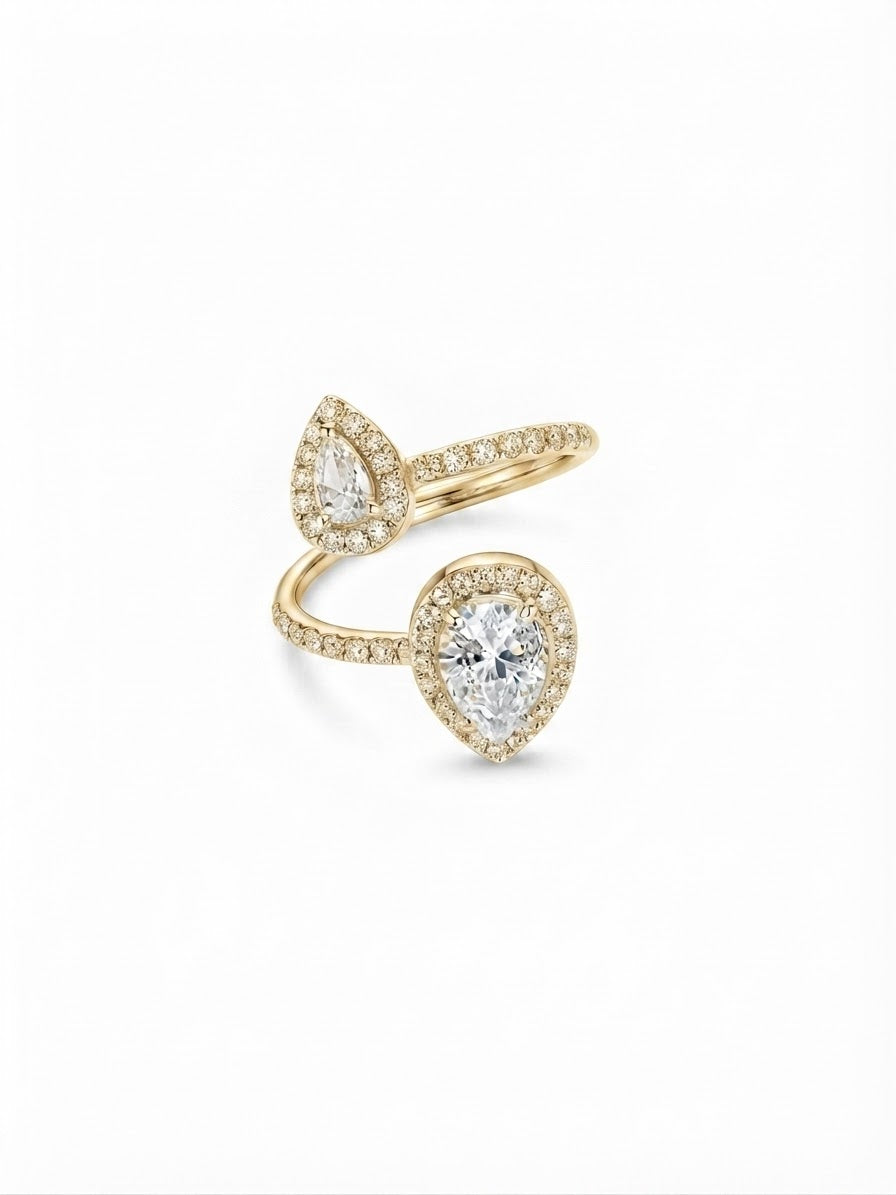 Anello Goccia Infinita