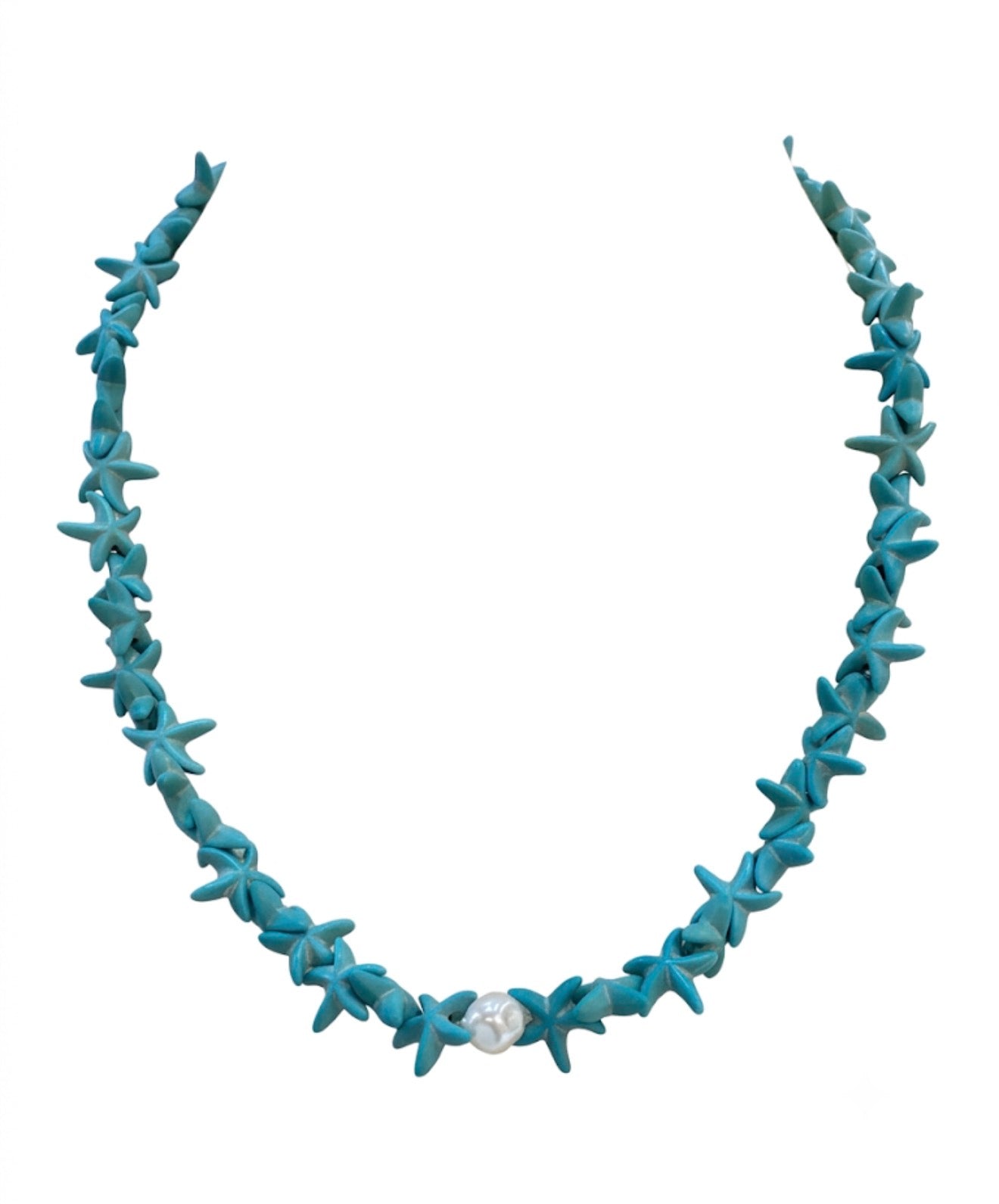 Collana acqua marina