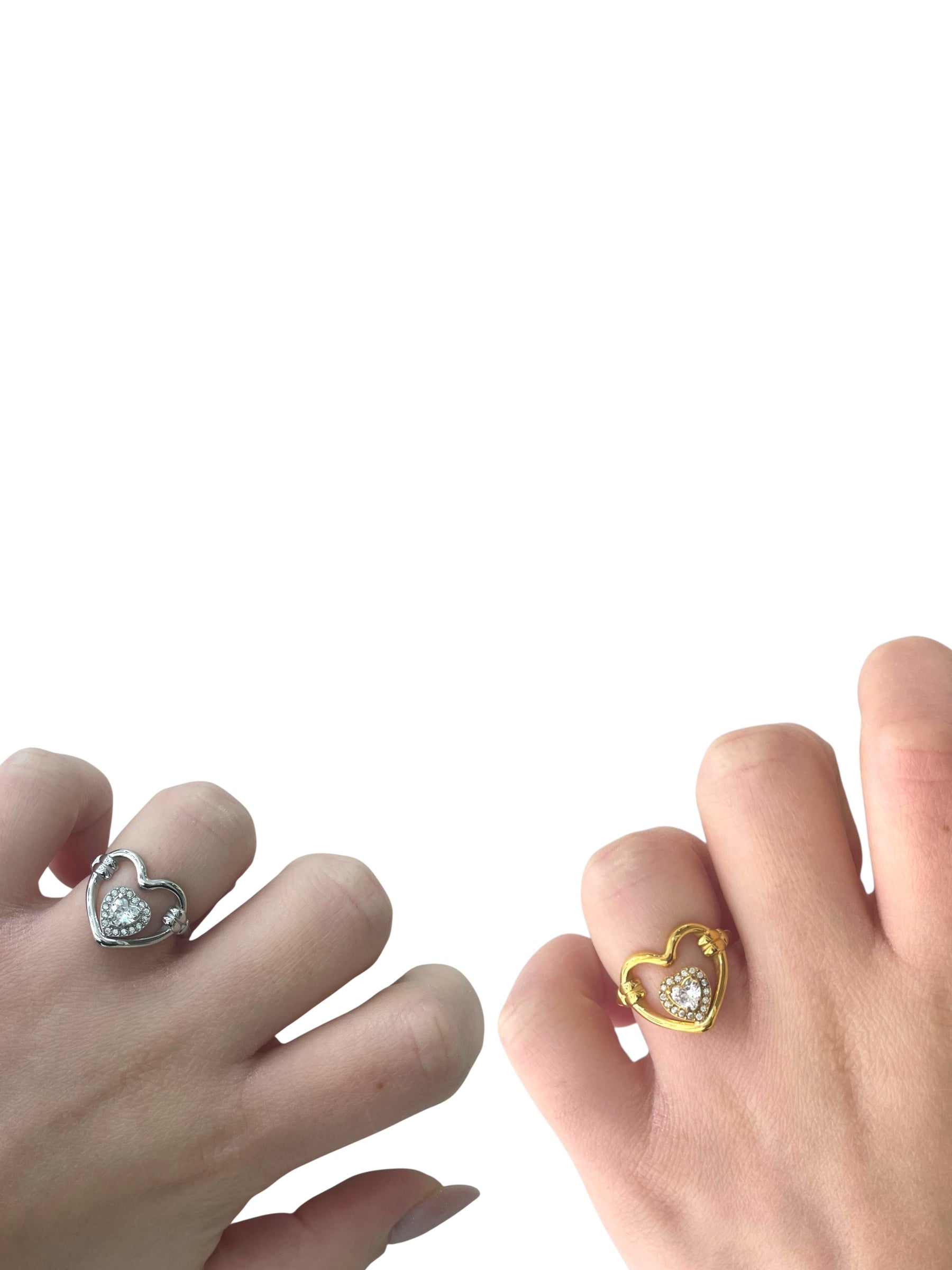 Anello Dalila acciaio