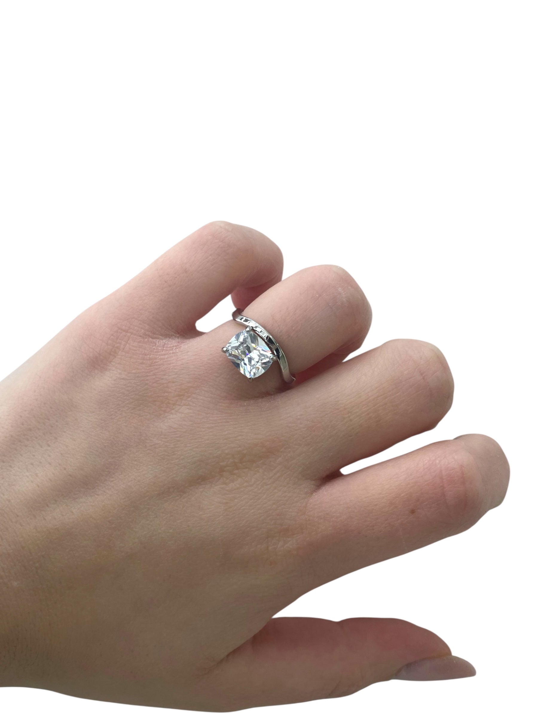 Anello alina acciaio