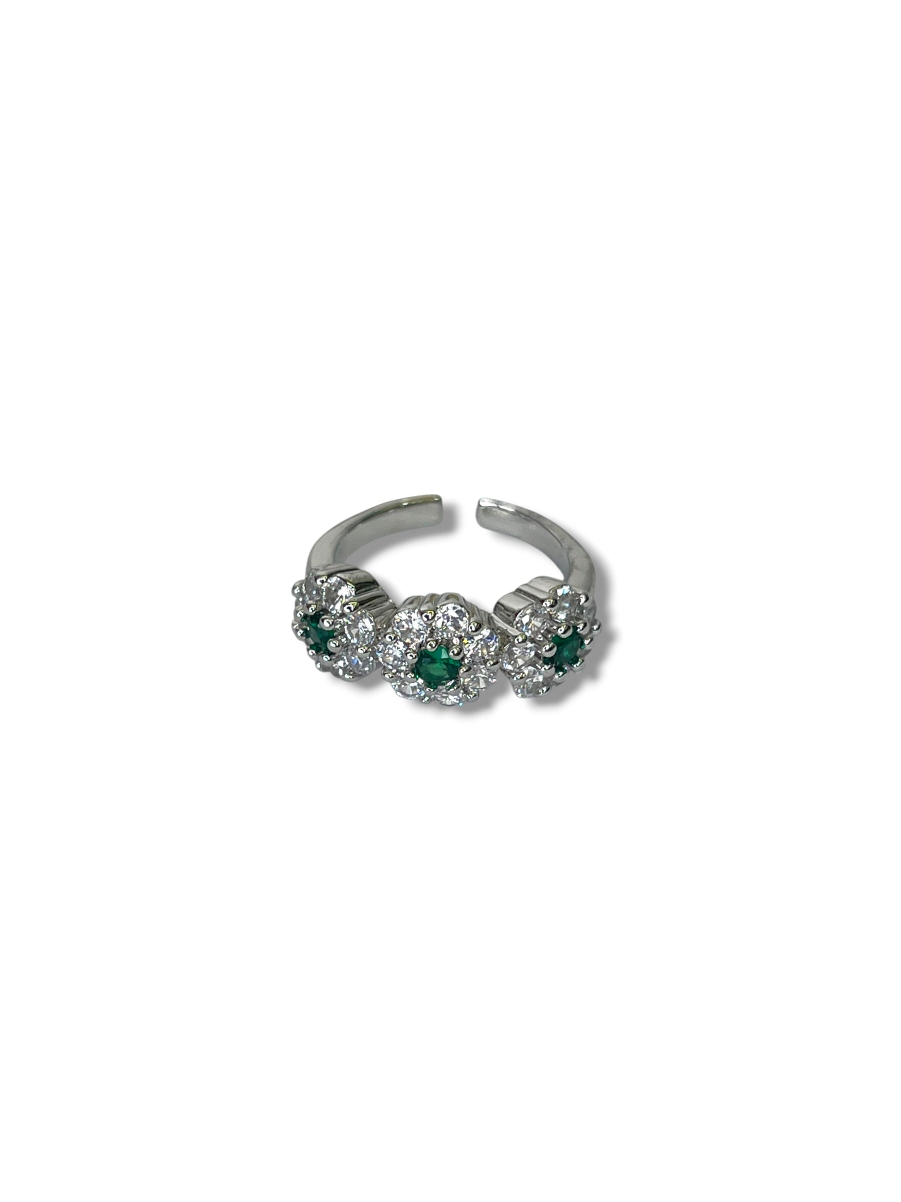 Anello 3 fiorellini