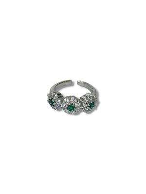 Anello 3 fiorellini