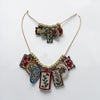 Collana dipinto